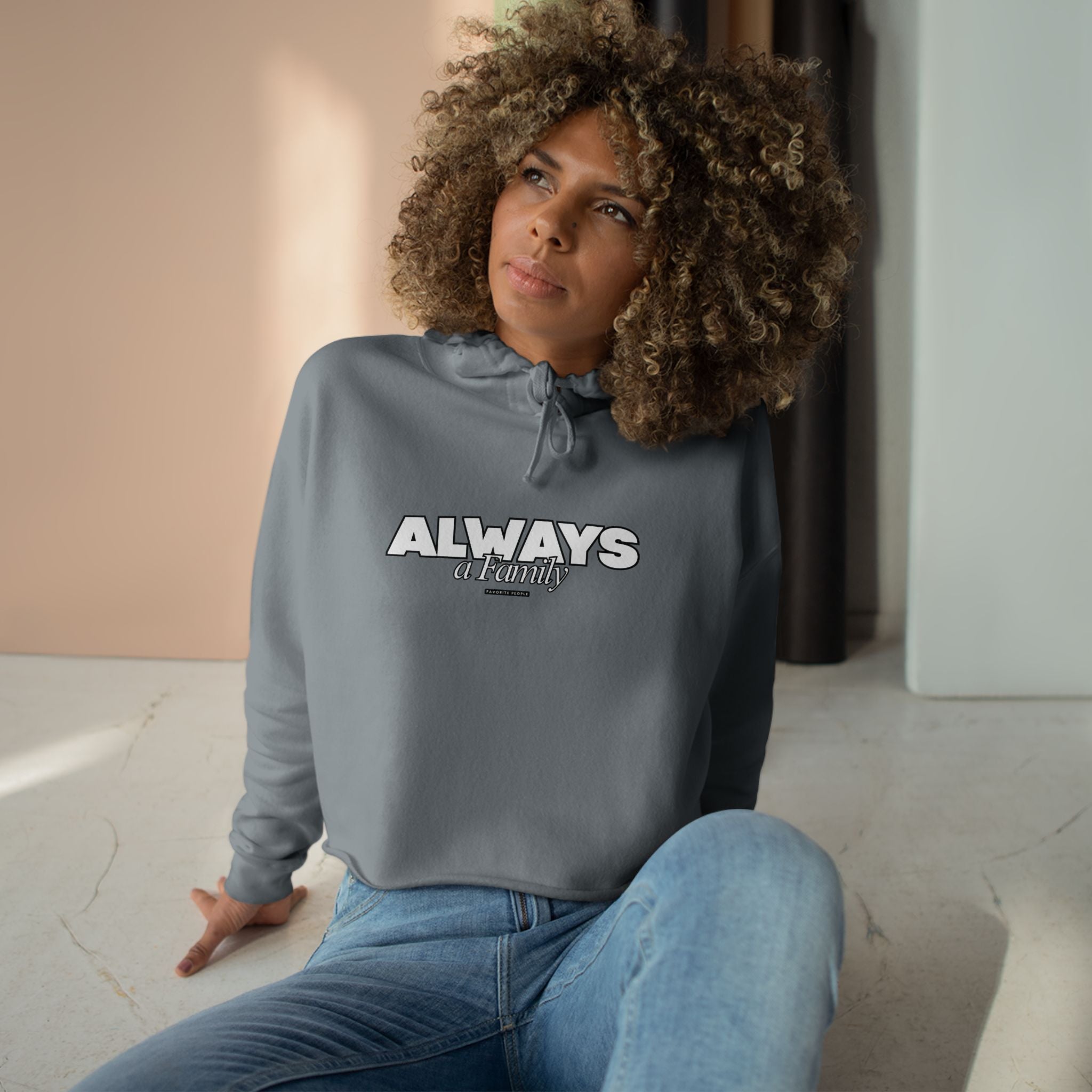 Always A Winner Cropped Hoodie — Favorite People