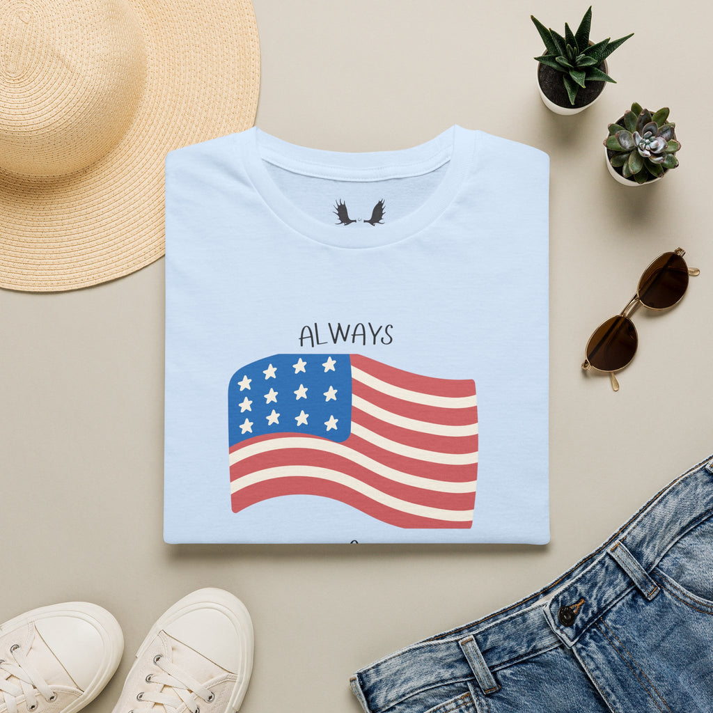 Always a Family Flag T-Shirt
