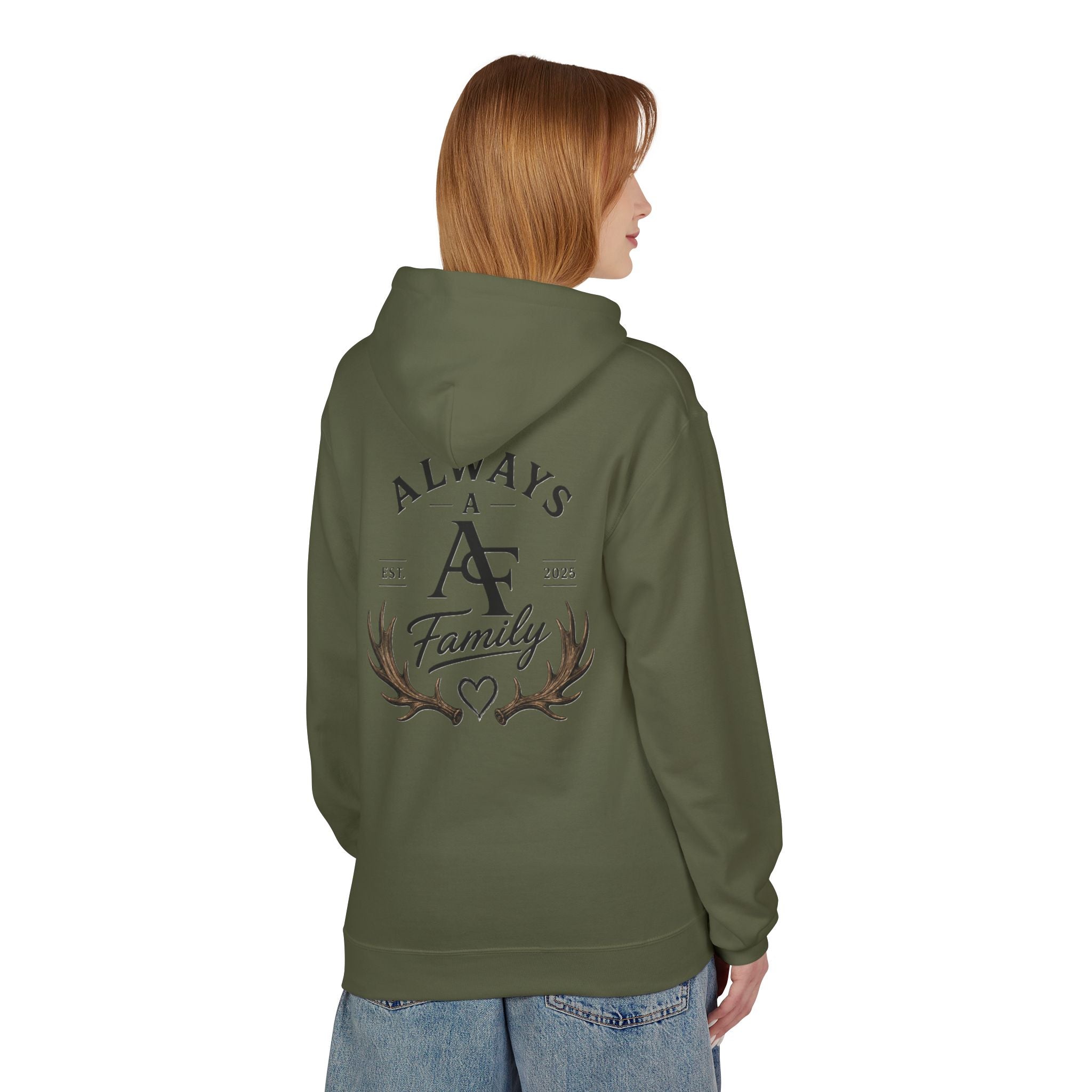 Family legacy Hoodie — "Always A Family" Cozy Fleece Pullover