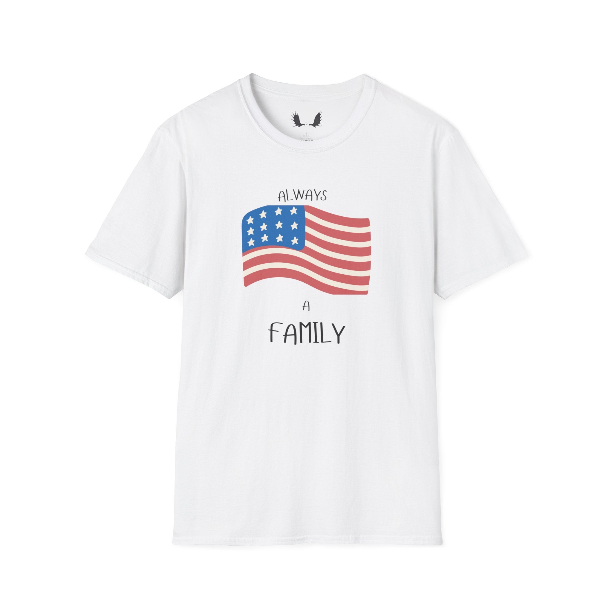 Always a Family Flag T-Shirt