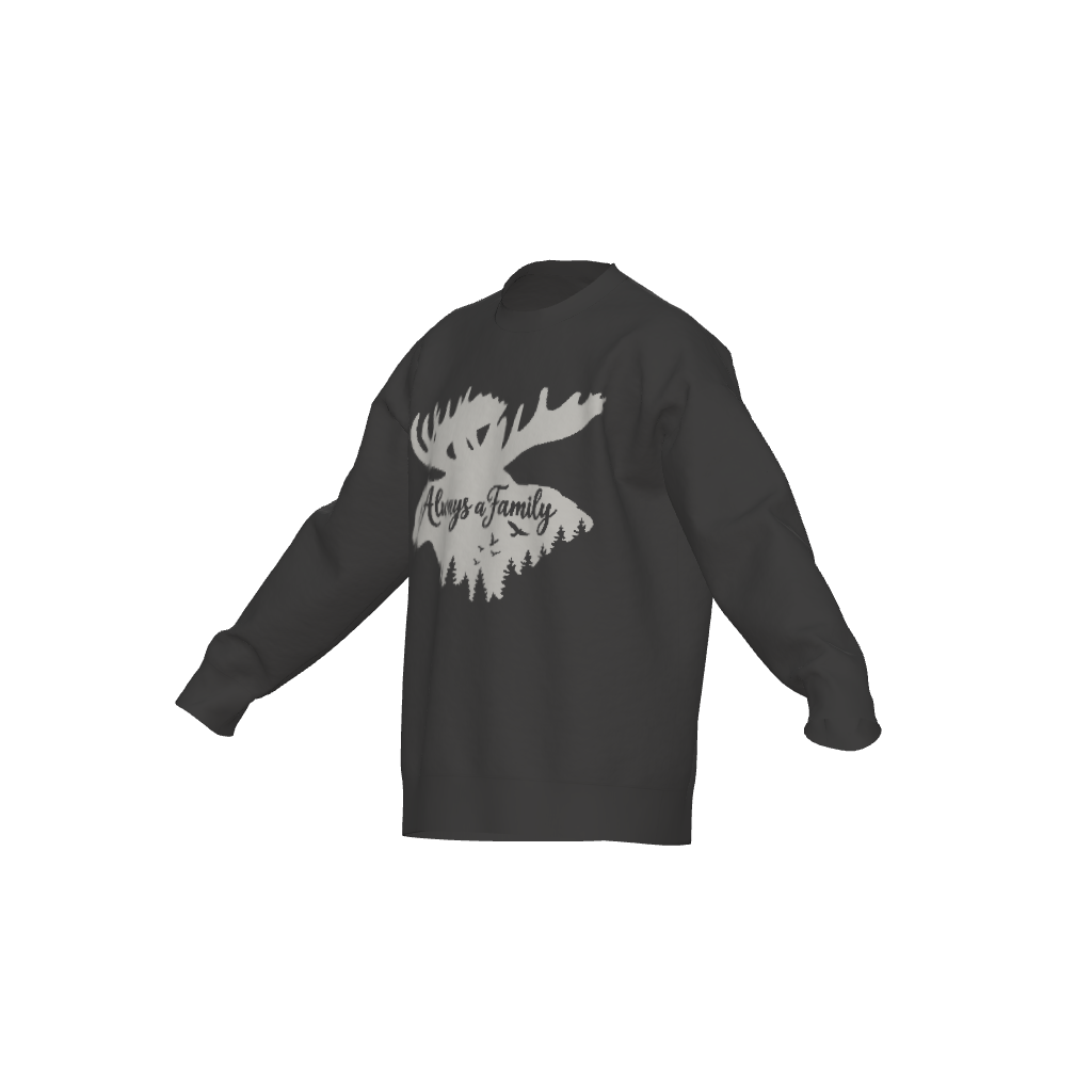 Unisex Crewneck Relaxed Fit Sweater