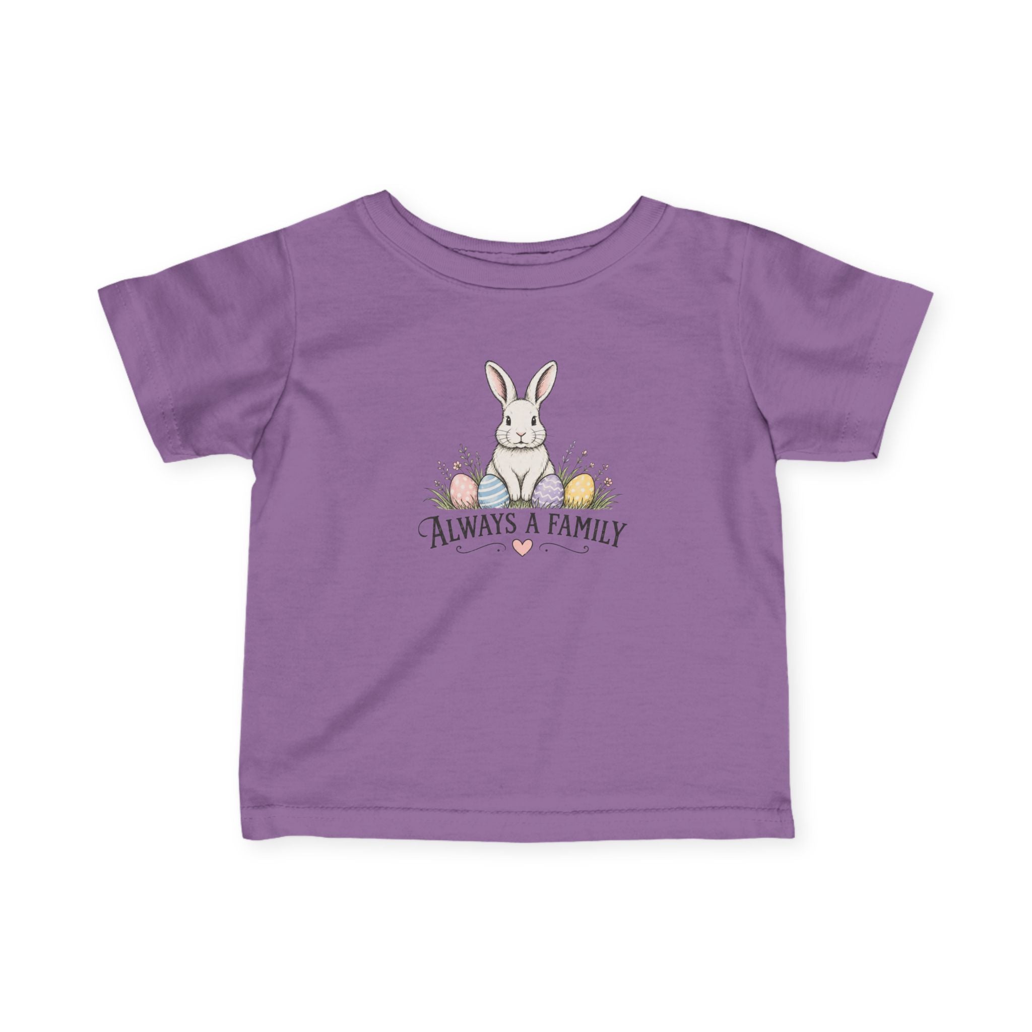 Infant Tee —Every Bunny Belongs-Always a Family