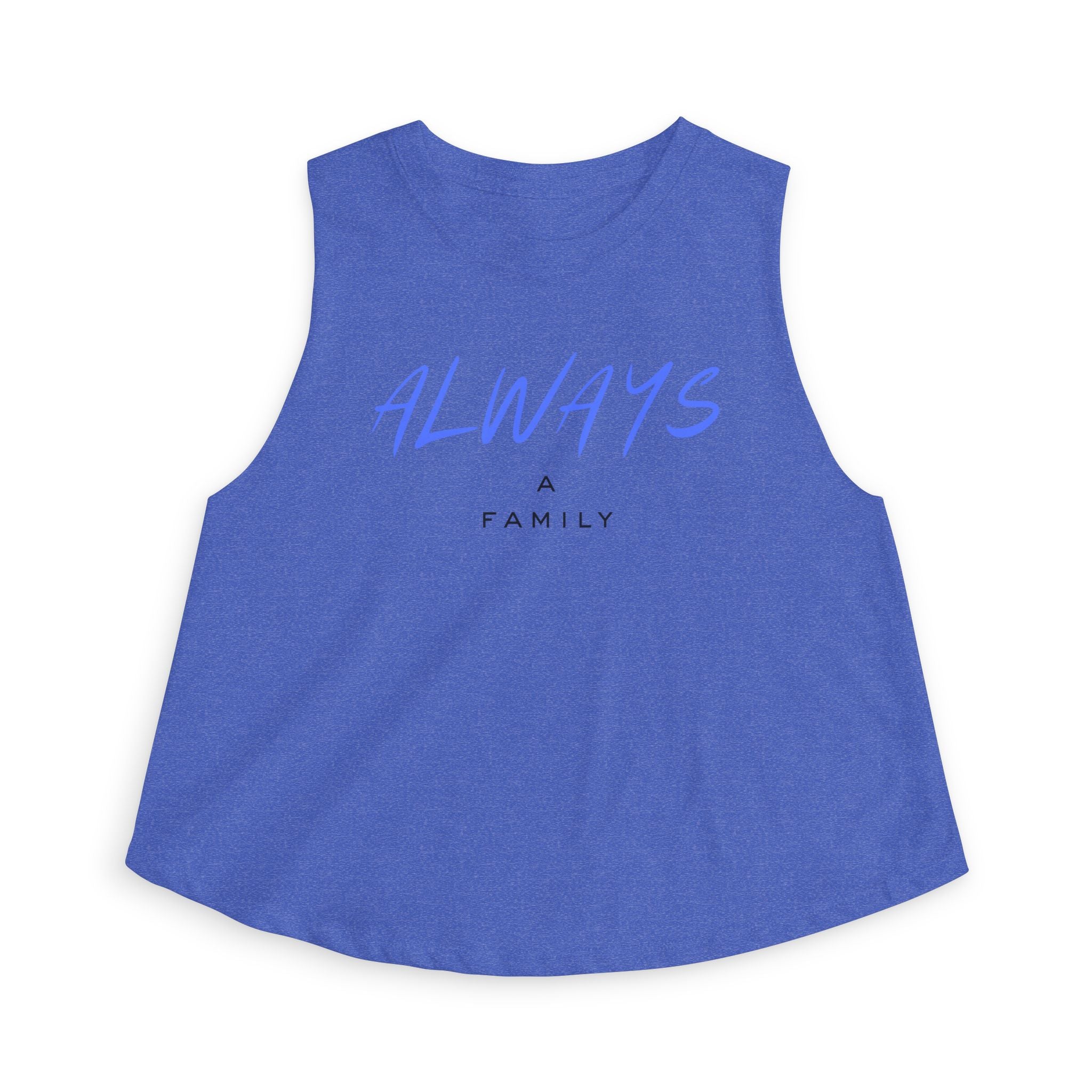 Always A Family Crop Top —  Women's Tank