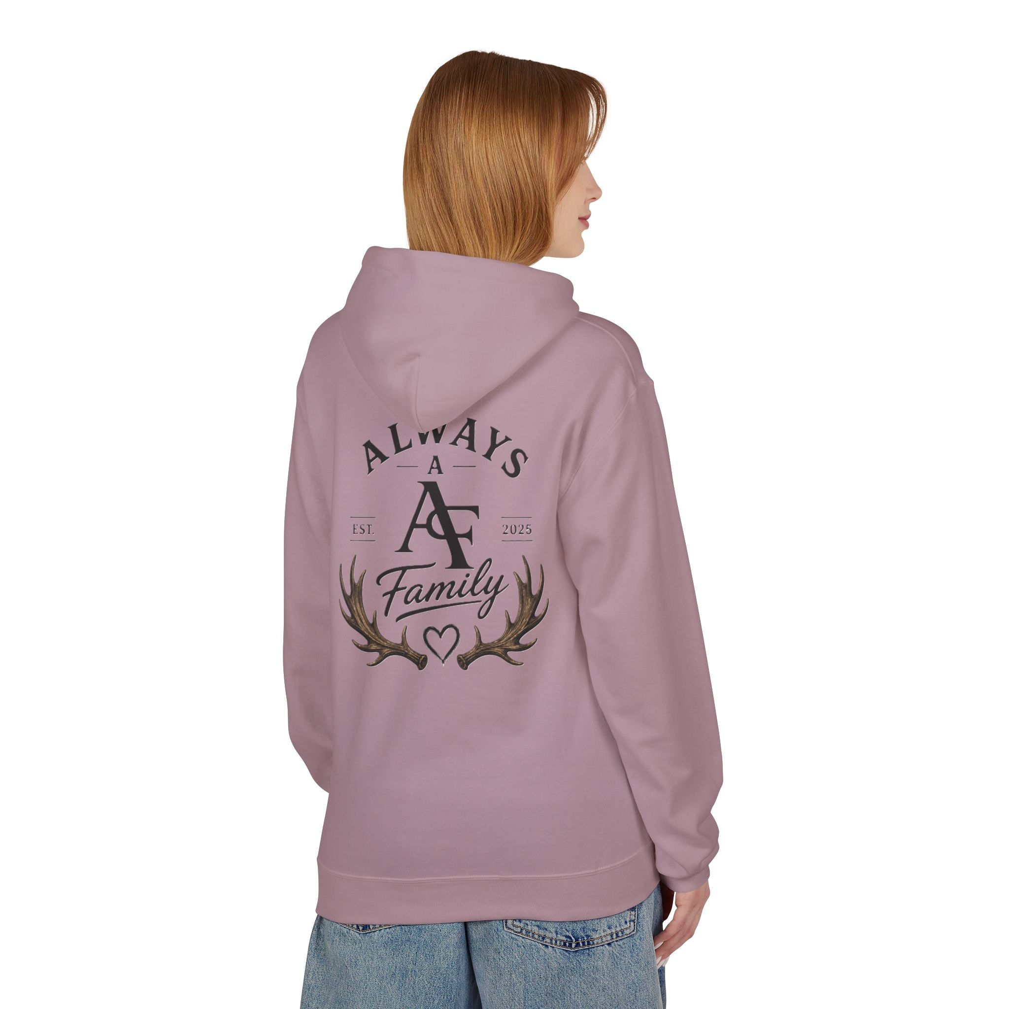 Family legacy Hoodie — "Always A Family" Cozy Fleece Pullover