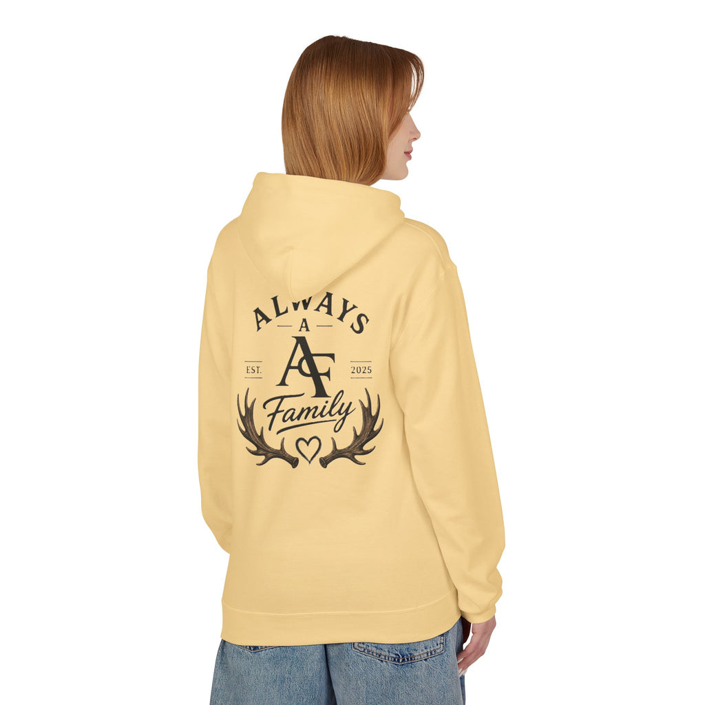 Family legacy Hoodie — "Always A Family" Cozy Fleece Pullover