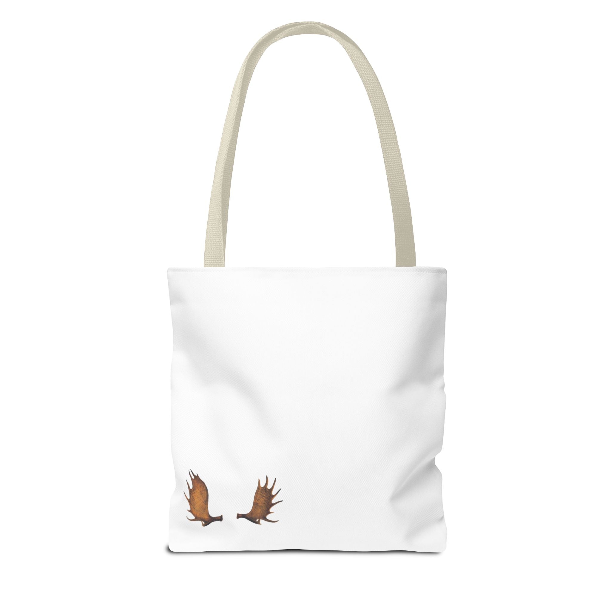 Tote — "Always a Family" Moose Antler Accent Tote Bag
