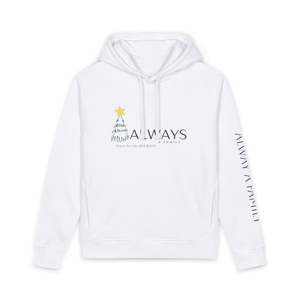 Unisex Organic Side Pocket Sounder Hoodie Christmas Style