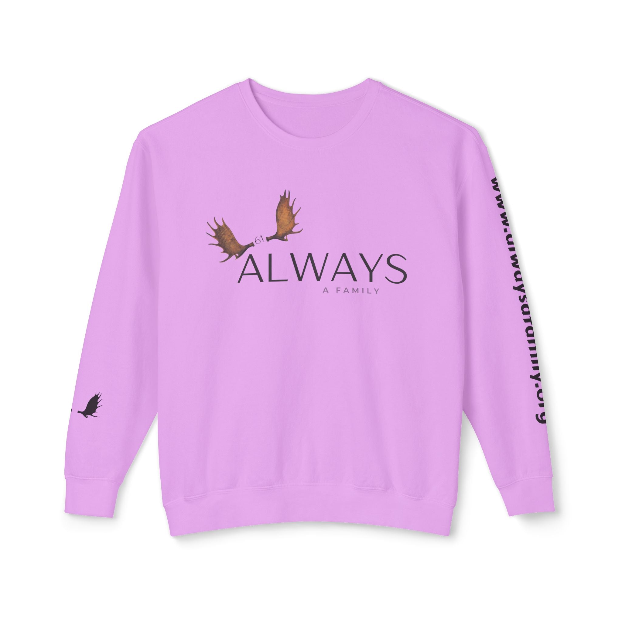 Once a family, always a family crewneck