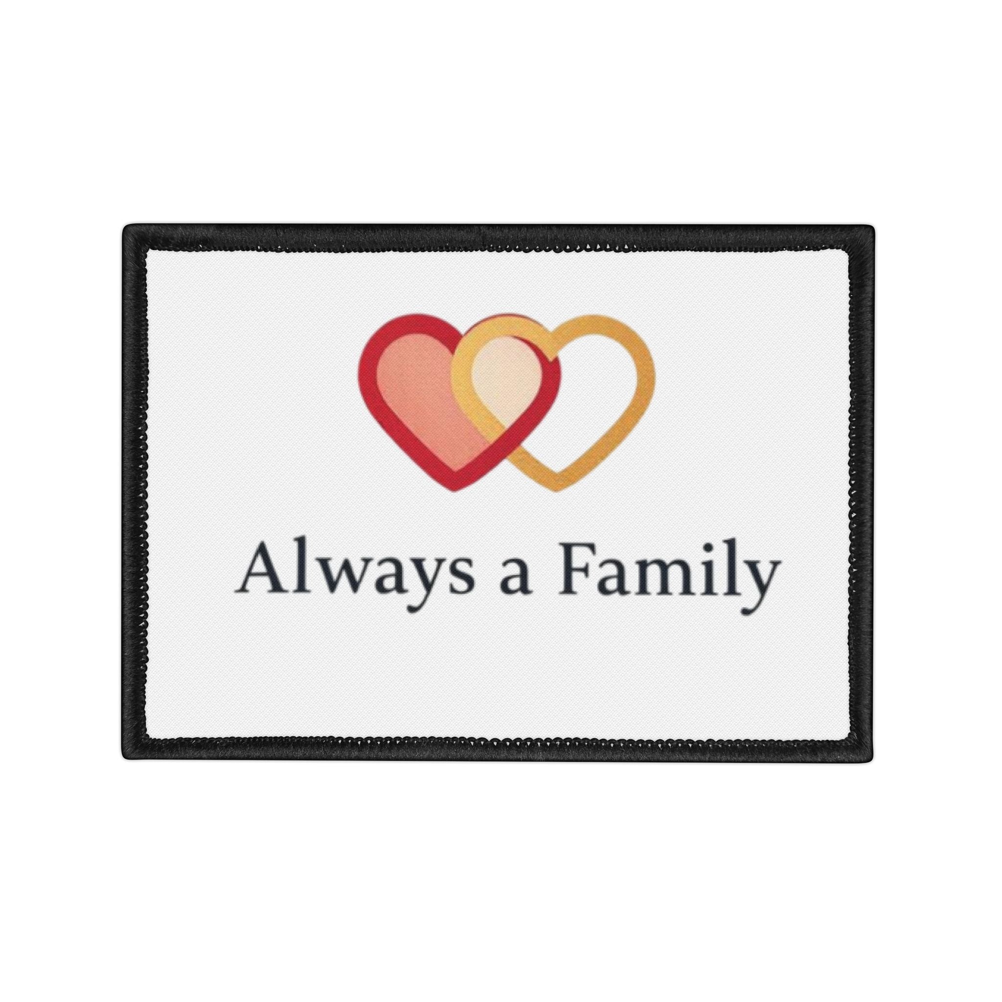 Always a Family Iron-On Patch —   Memorial Patch