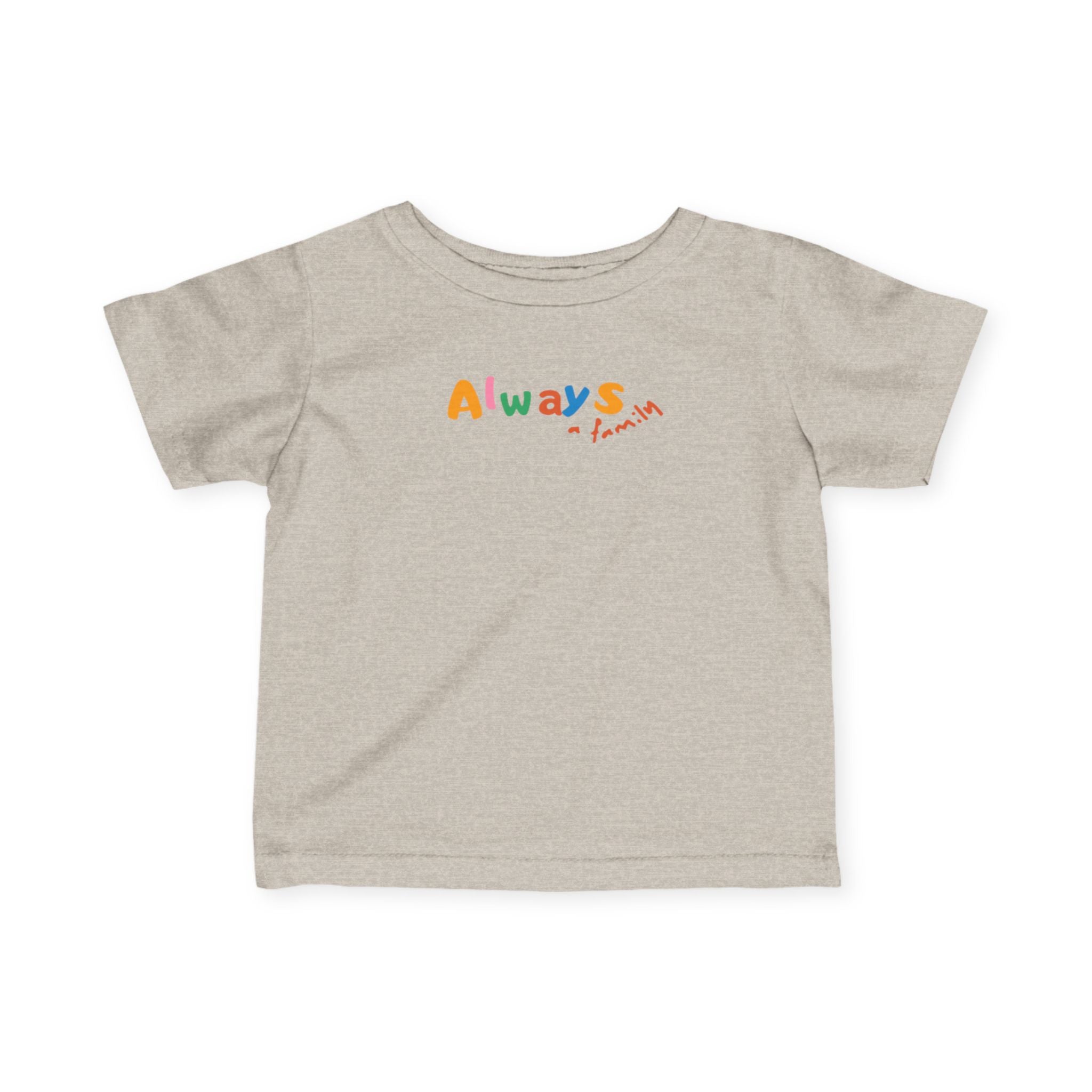 Infant Tee — "Always a Laugh" Colorful Playful Baby T‑Shirt