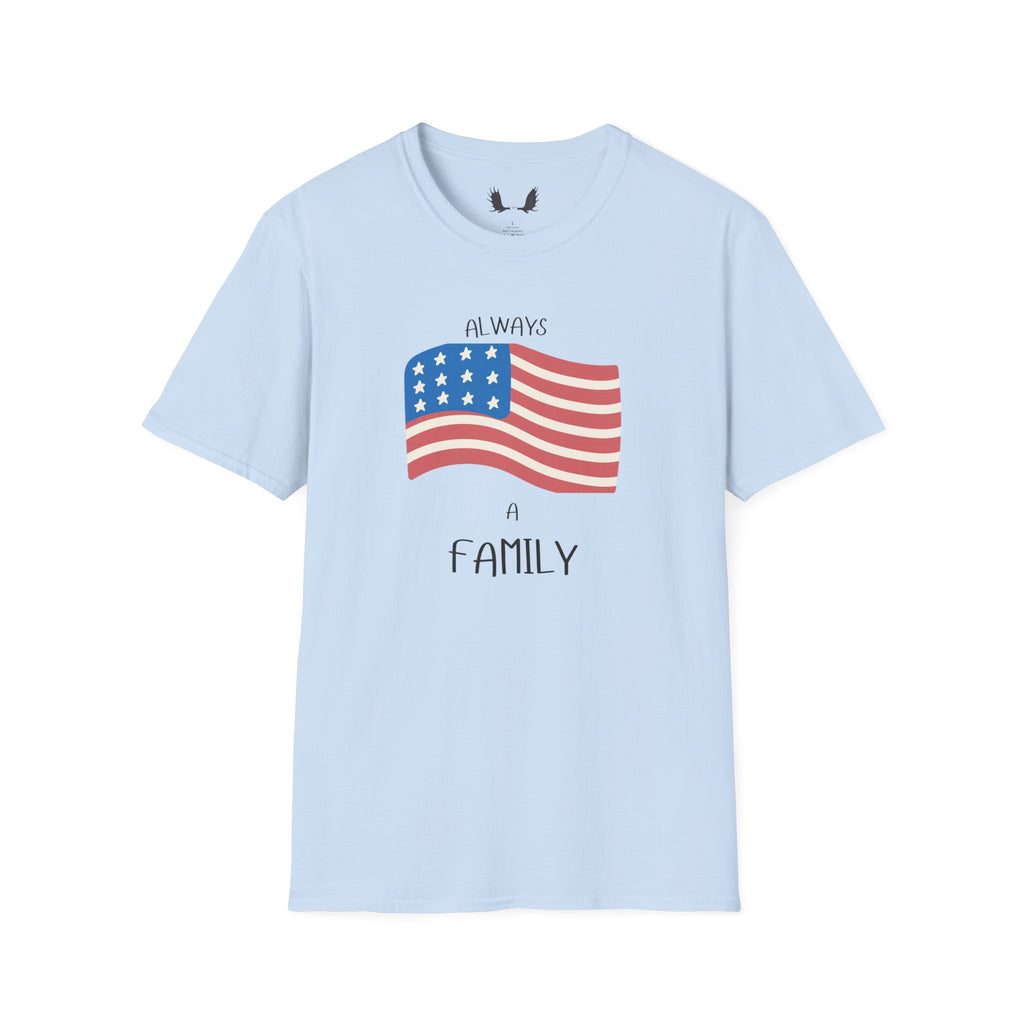 Always a Family Flag T-Shirt
