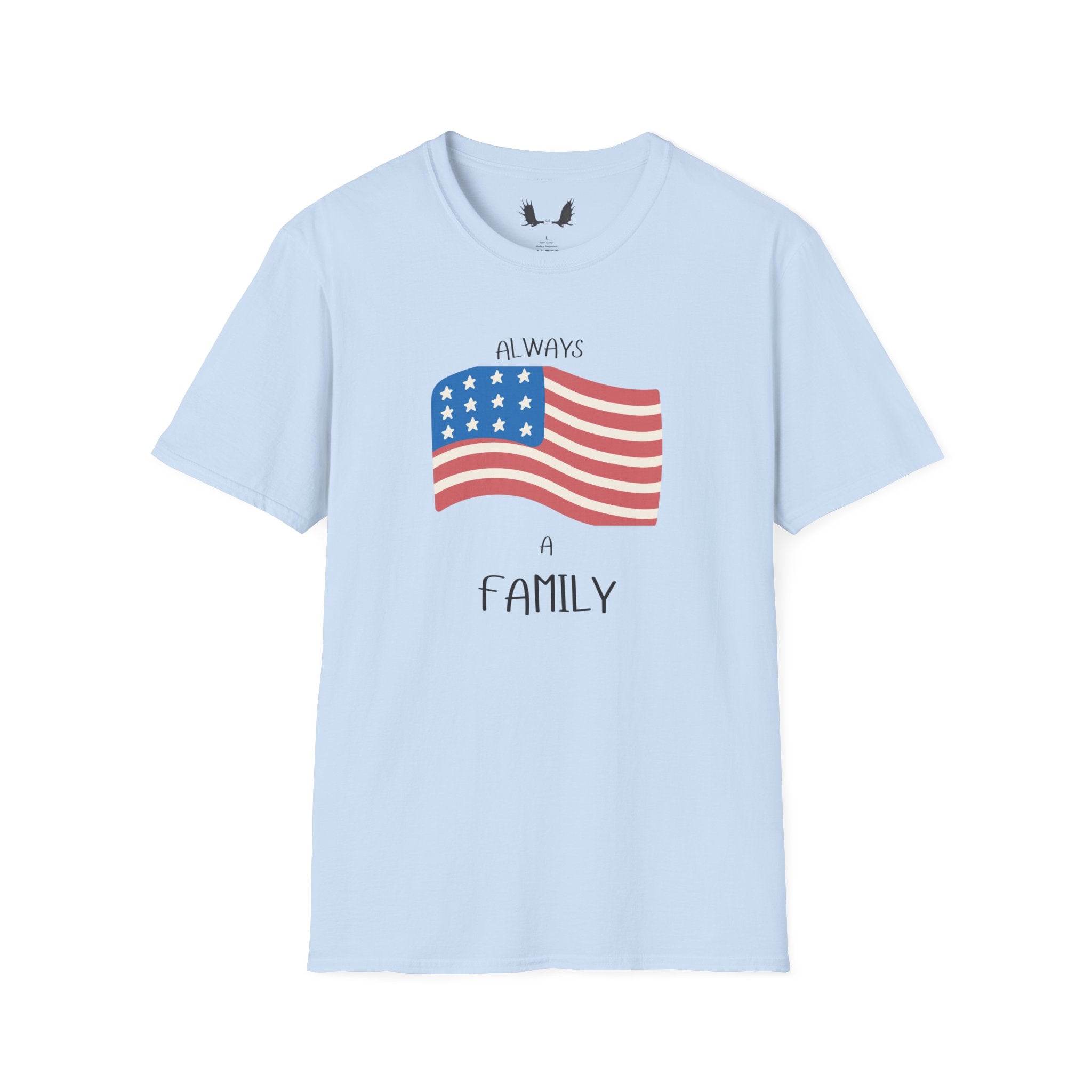 Always a Family Flag T-Shirt