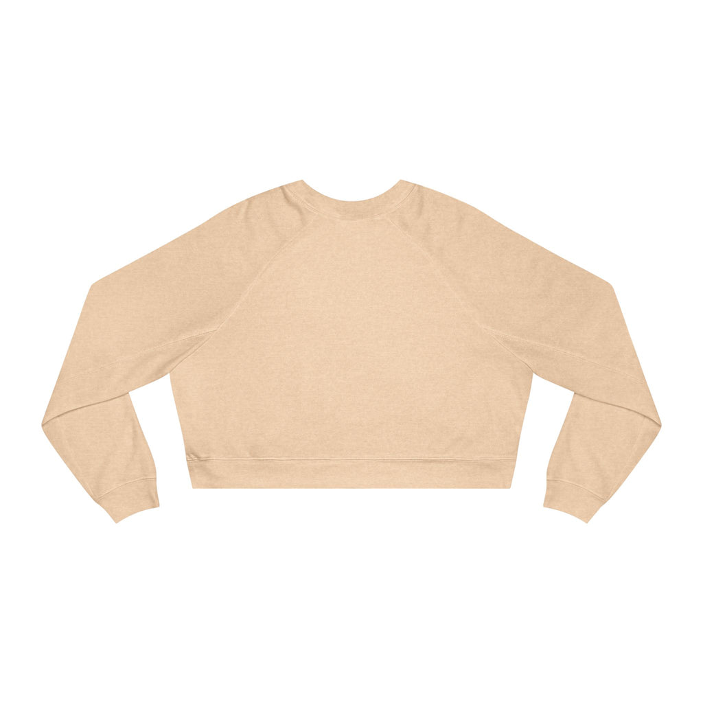 Always a Family Cropped Pullover — Women's Cozy Fleece Sweatshirt