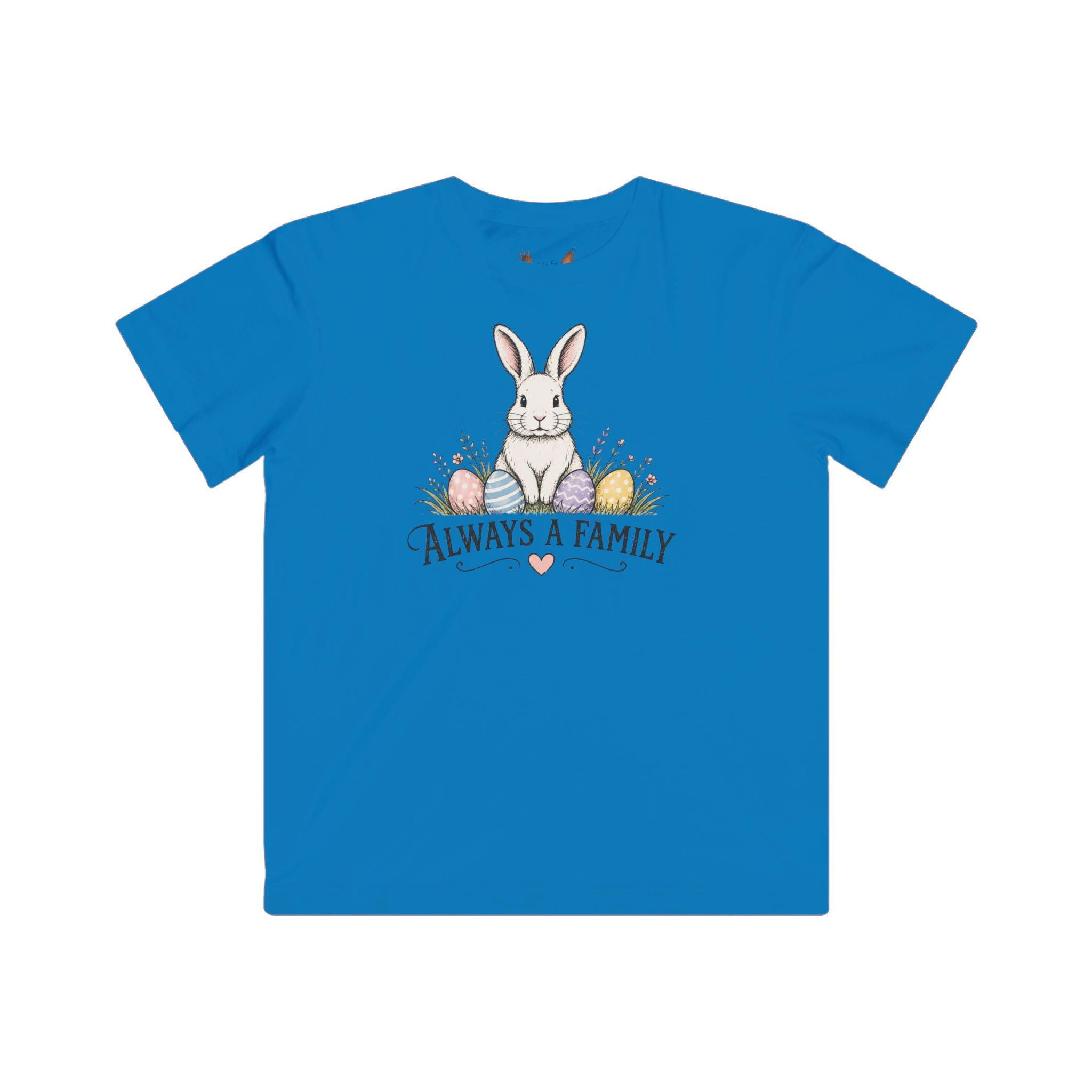 Kids Tee — "Every Bunny Belongs" Always a Family Cute Rabbit Shirt