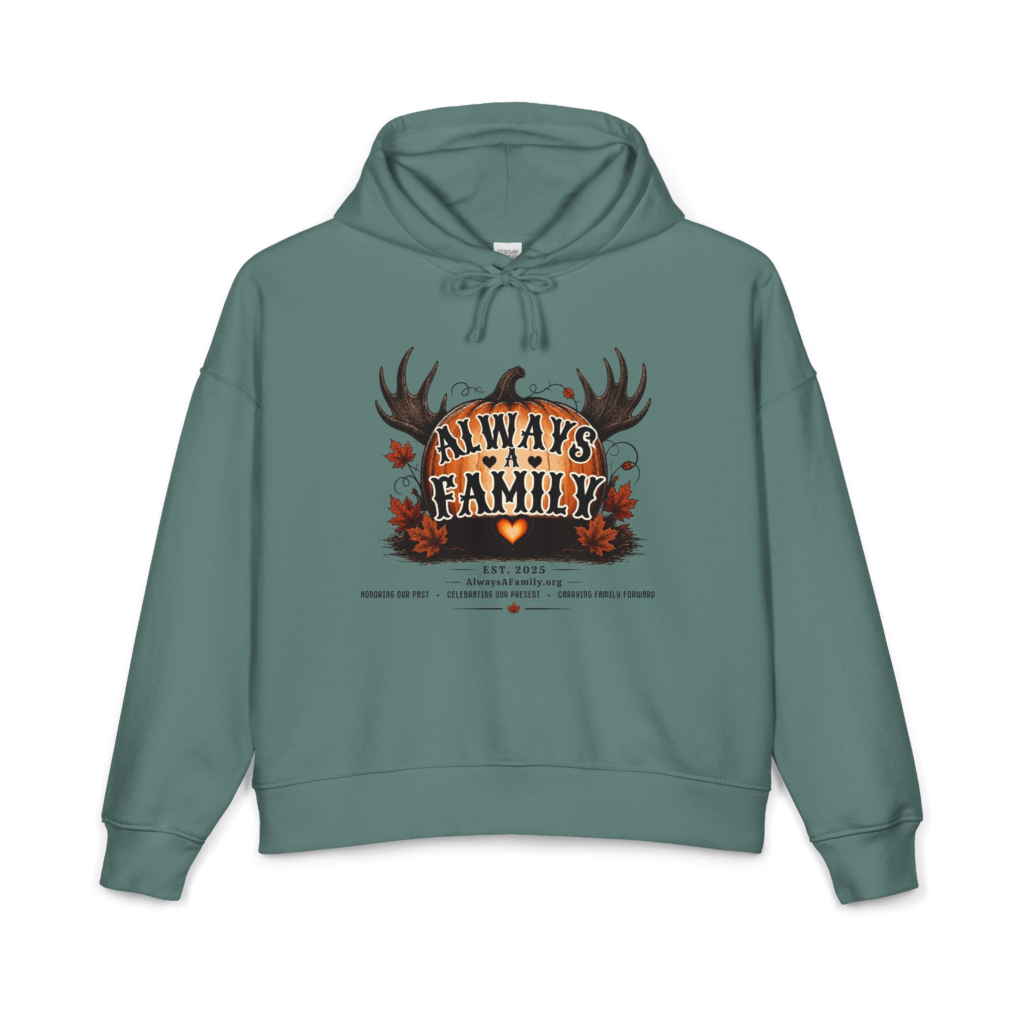 Always Family Hoodie Halloween — Autumn Antlers Graphic Women's Hoodie