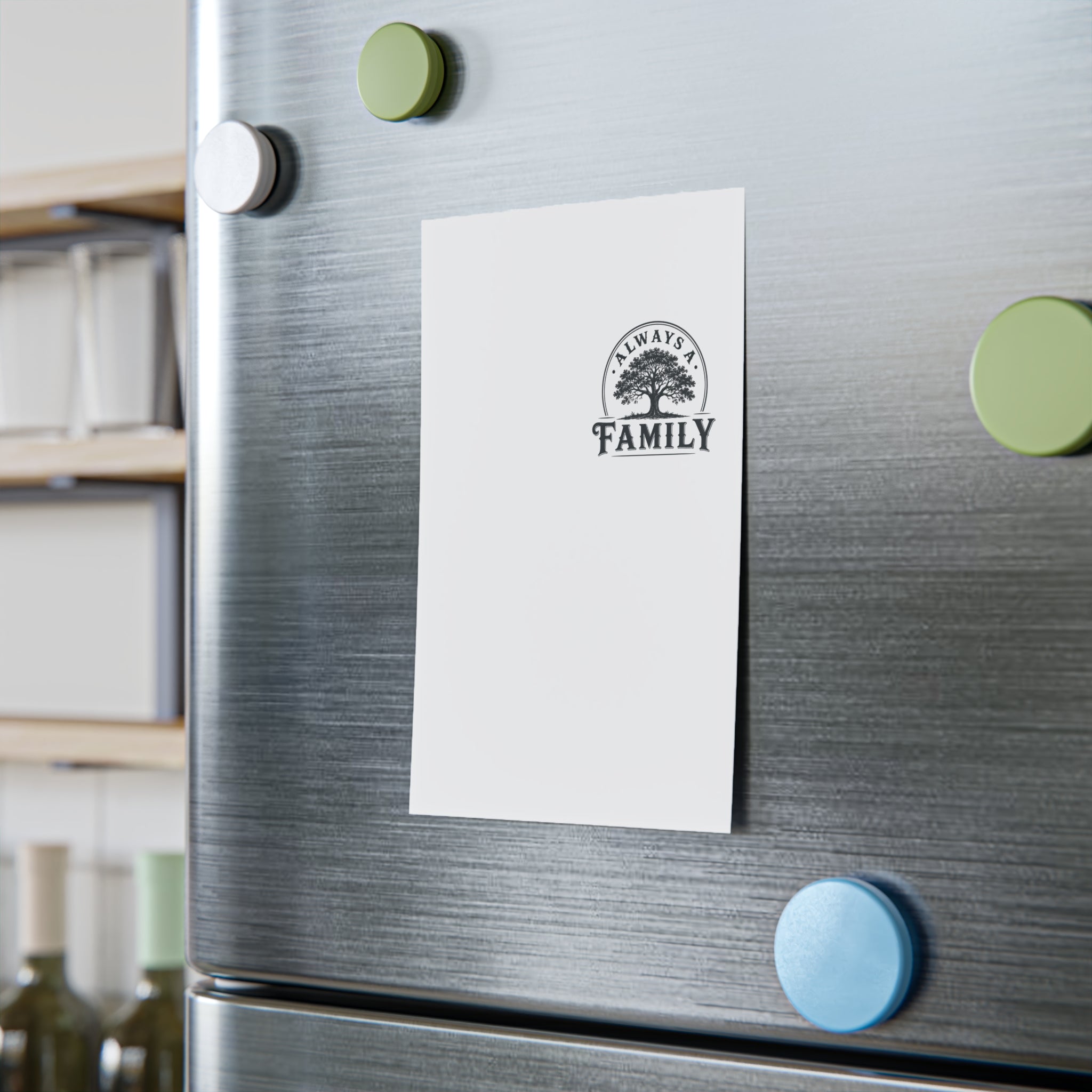 Always a Family Post-it Note Pad — Tree Logo Sticky Notes for Home & Family