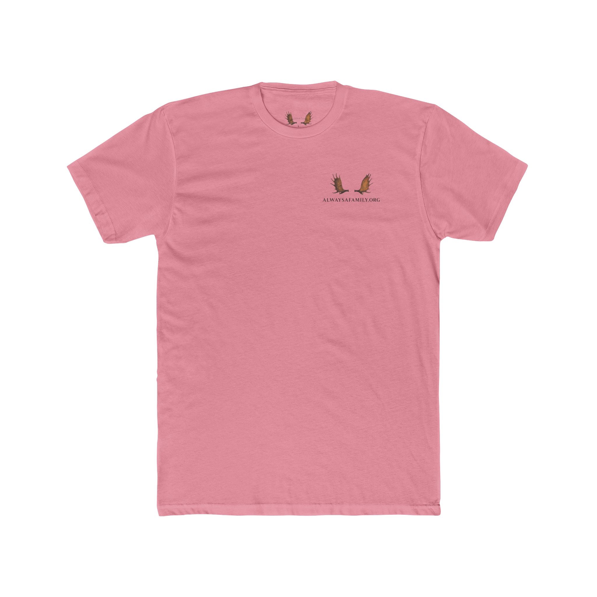 Always A Family T-Shirt — Antler Heart Logo Crew Tee