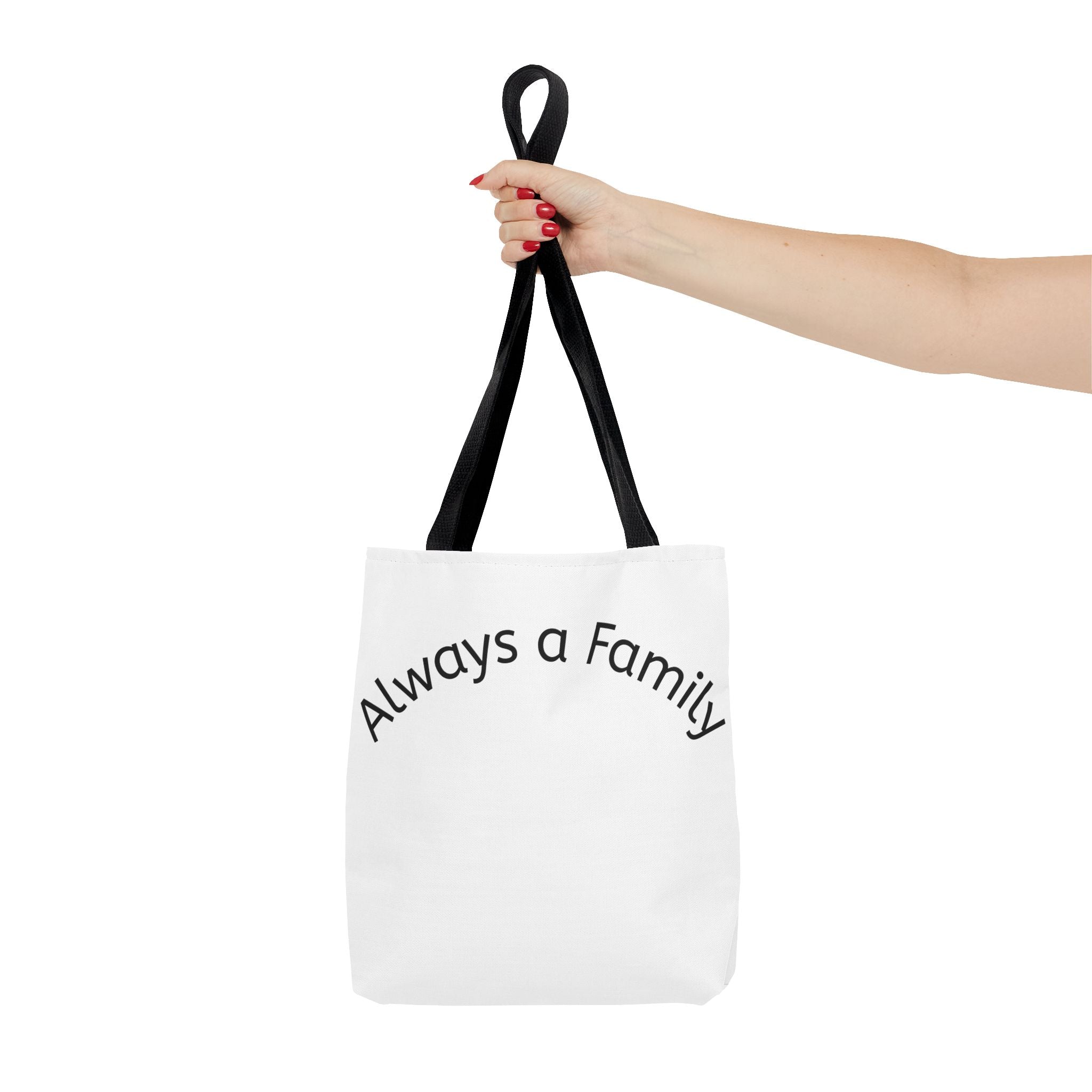 Tote — "Always a Family" Moose Antler Accent Tote Bag