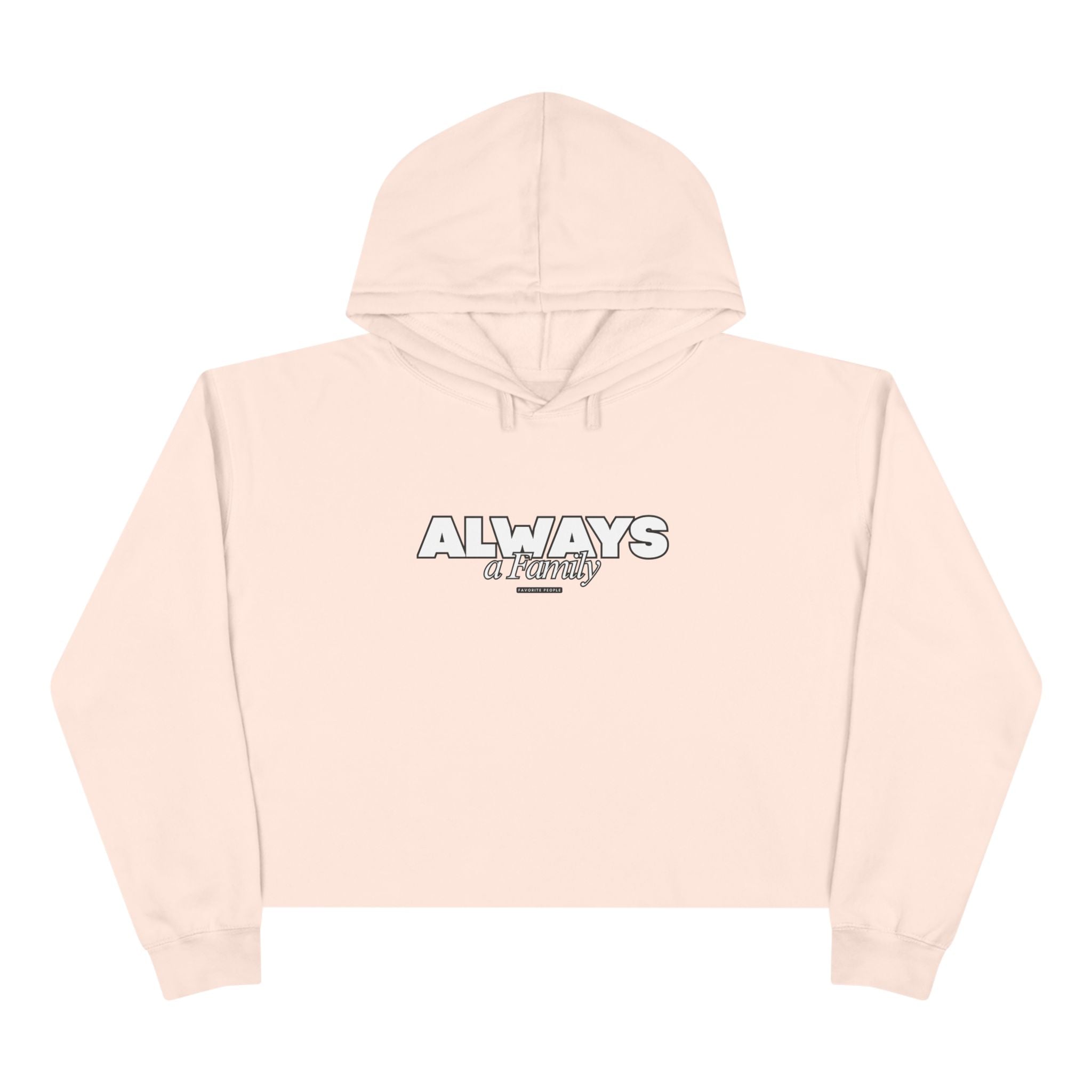 Always A Winner Cropped Hoodie — Favorite People