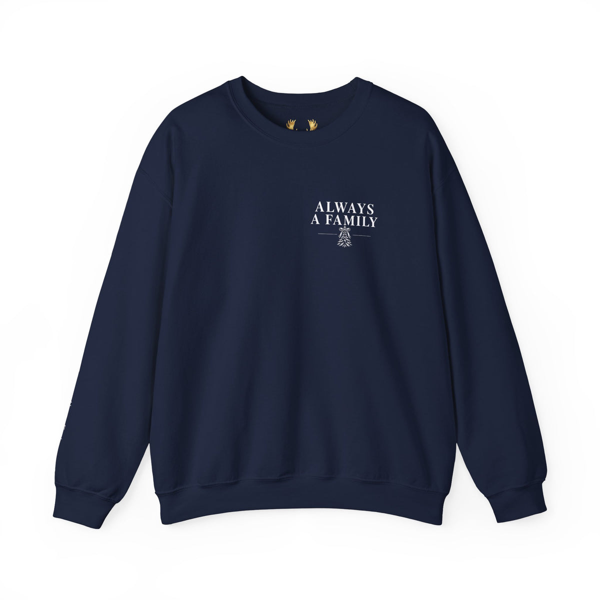 Family Is the Tradition Christmas Sweatshirt – "Always a Family" Crewneck