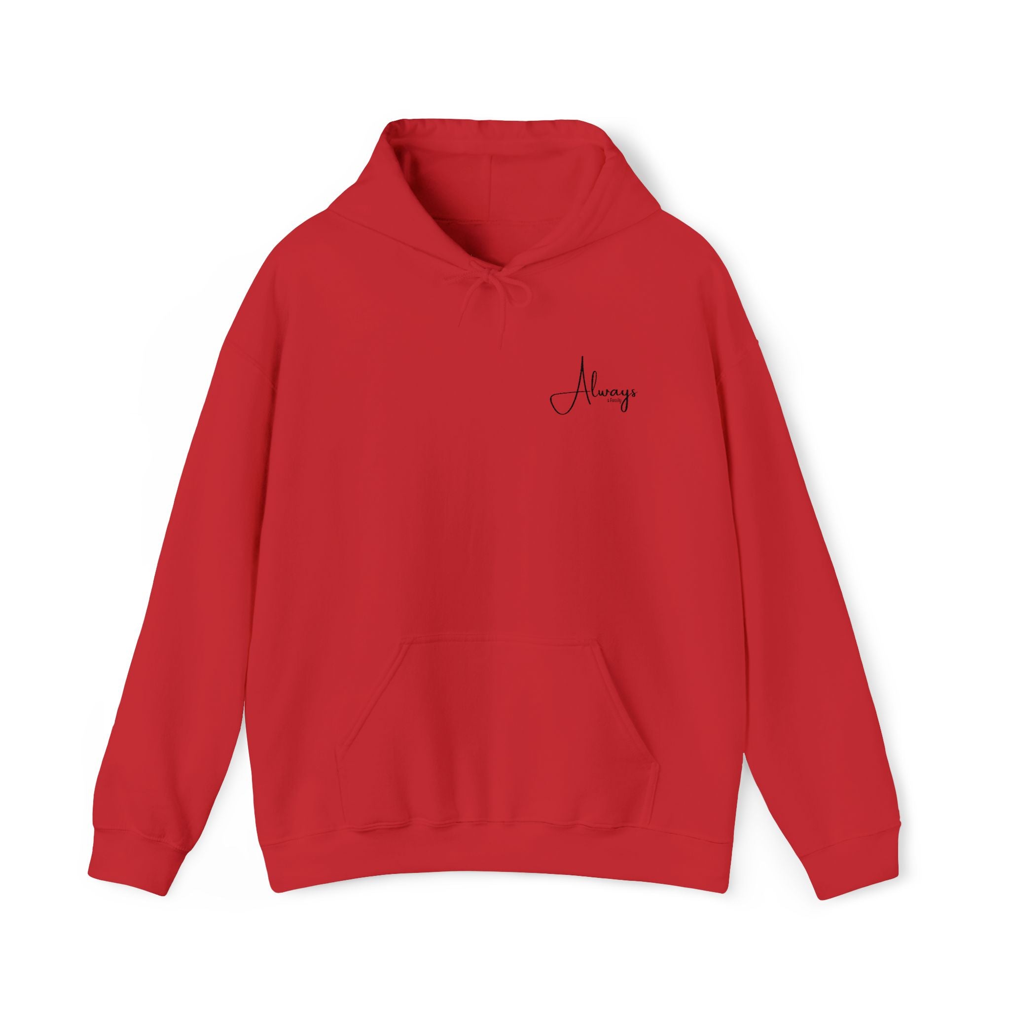 Always Script Hoodie — Minimalist Inspirational  Pullover