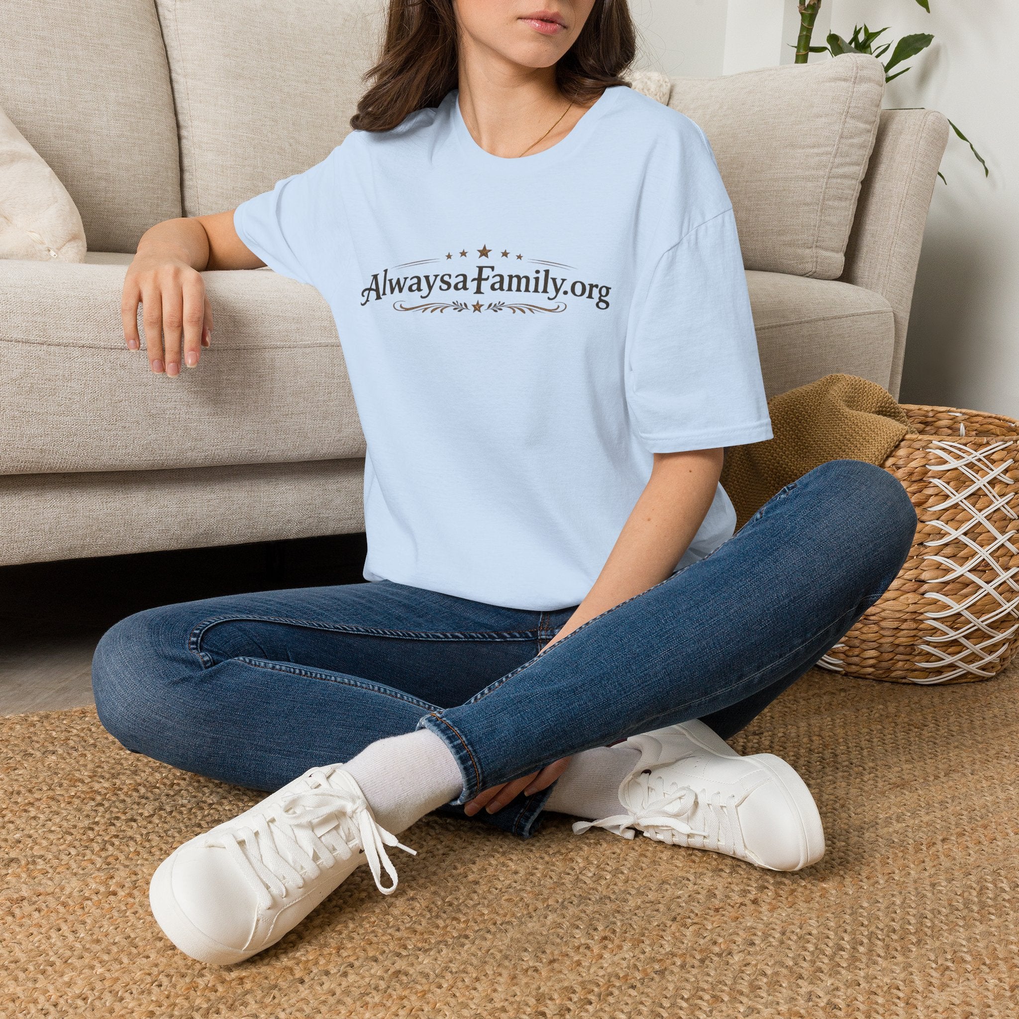 Always a Family.org T-Shirt — Family Support & Togetherness Tee