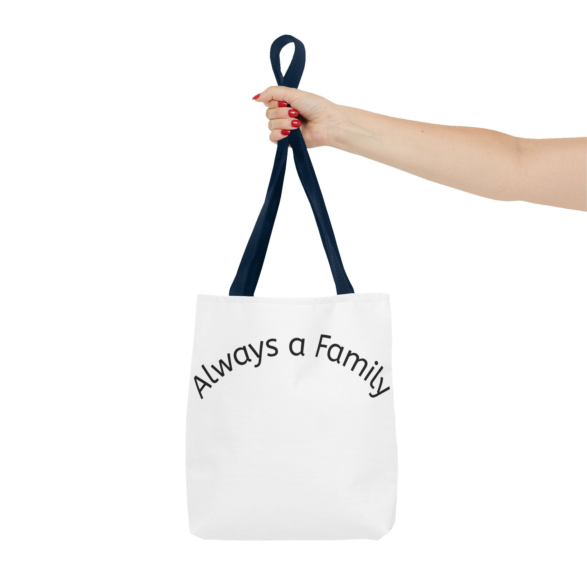 Tote — "Always a Family" Moose Antler Accent Tote Bag