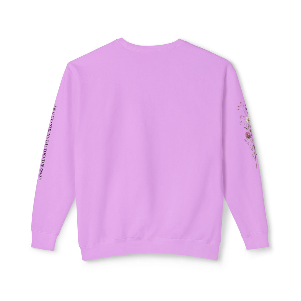 Always Family Floral Crewneck Sweatshirt