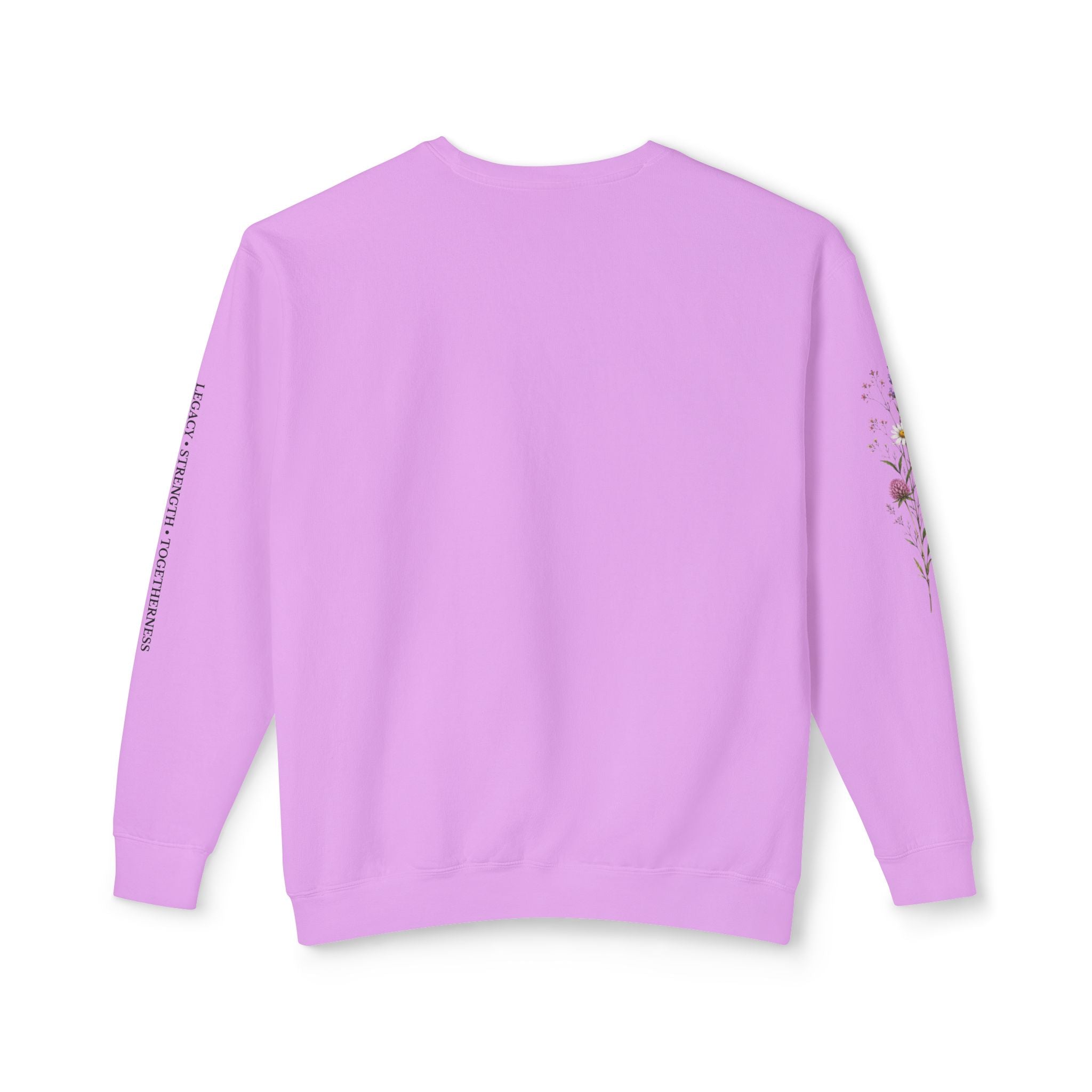 Always Family Floral Crewneck Sweatshirt