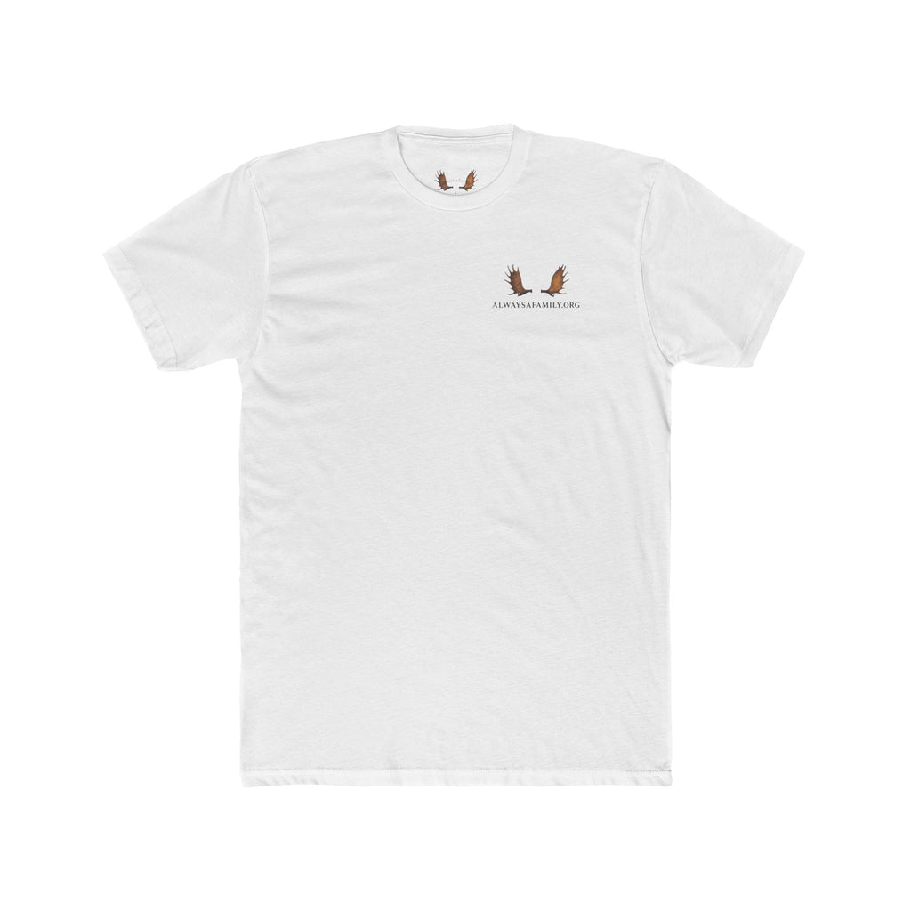 Always A Family T-Shirt — Antler Heart Logo Crew Tee