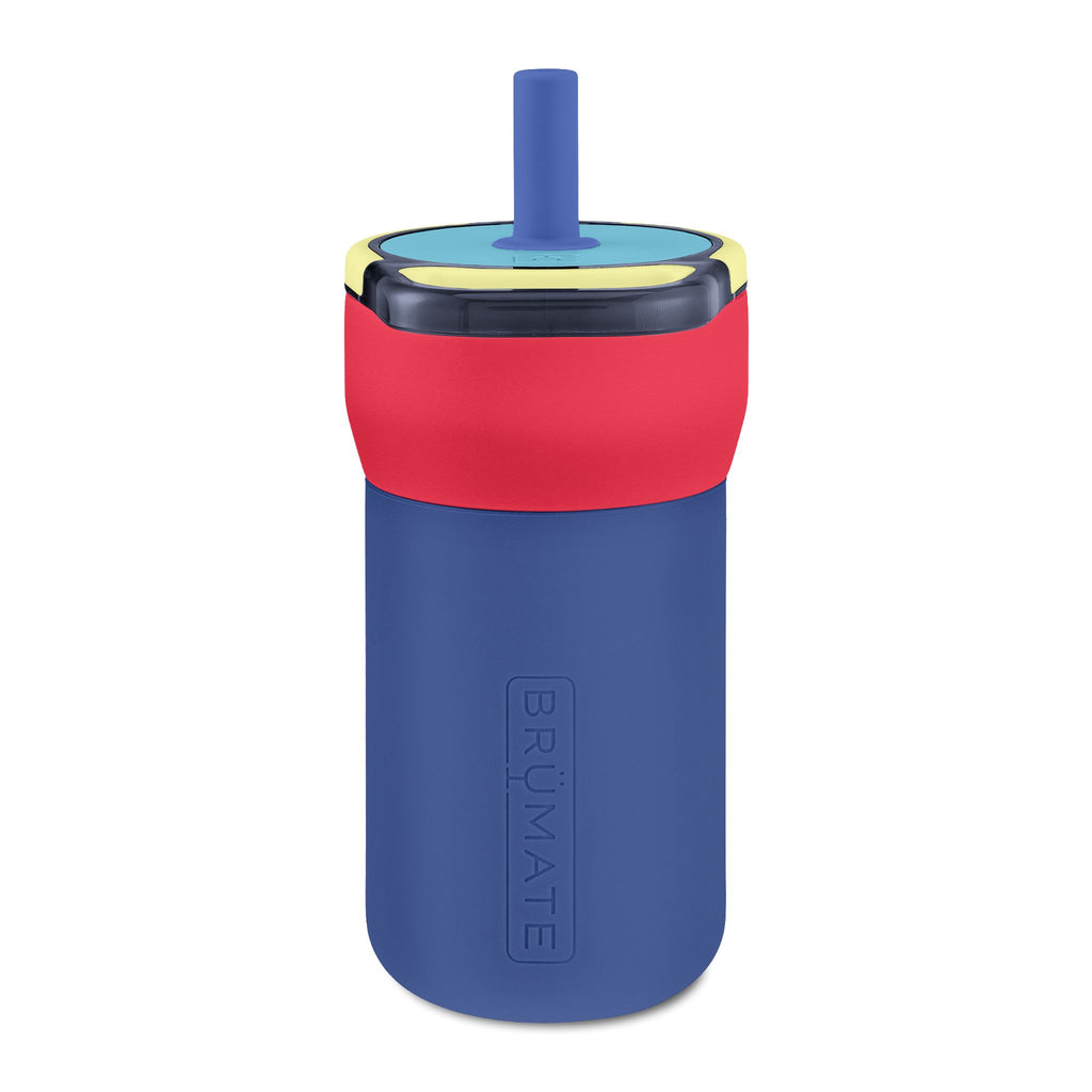 Kids 12oz Leakproof Straw Tumbler — 'Always a Family' Engraved Kids Water Bottle