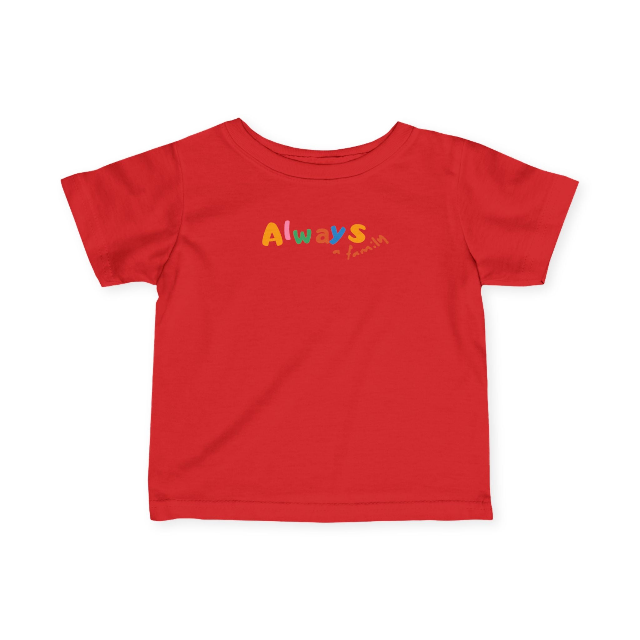 Infant Tee — "Always a Laugh" Colorful Playful Baby T‑Shirt