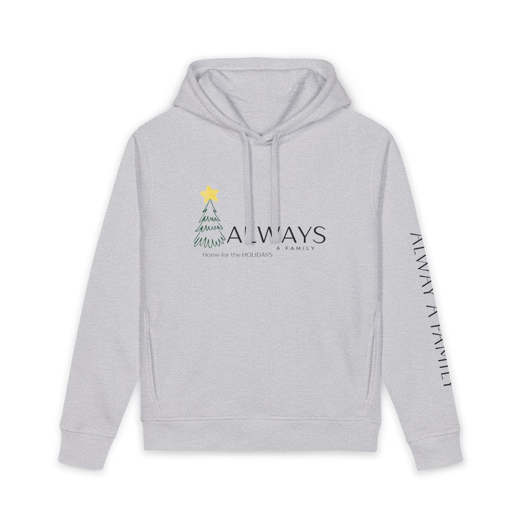 Unisex Organic Side Pocket Sounder Hoodie Christmas Style