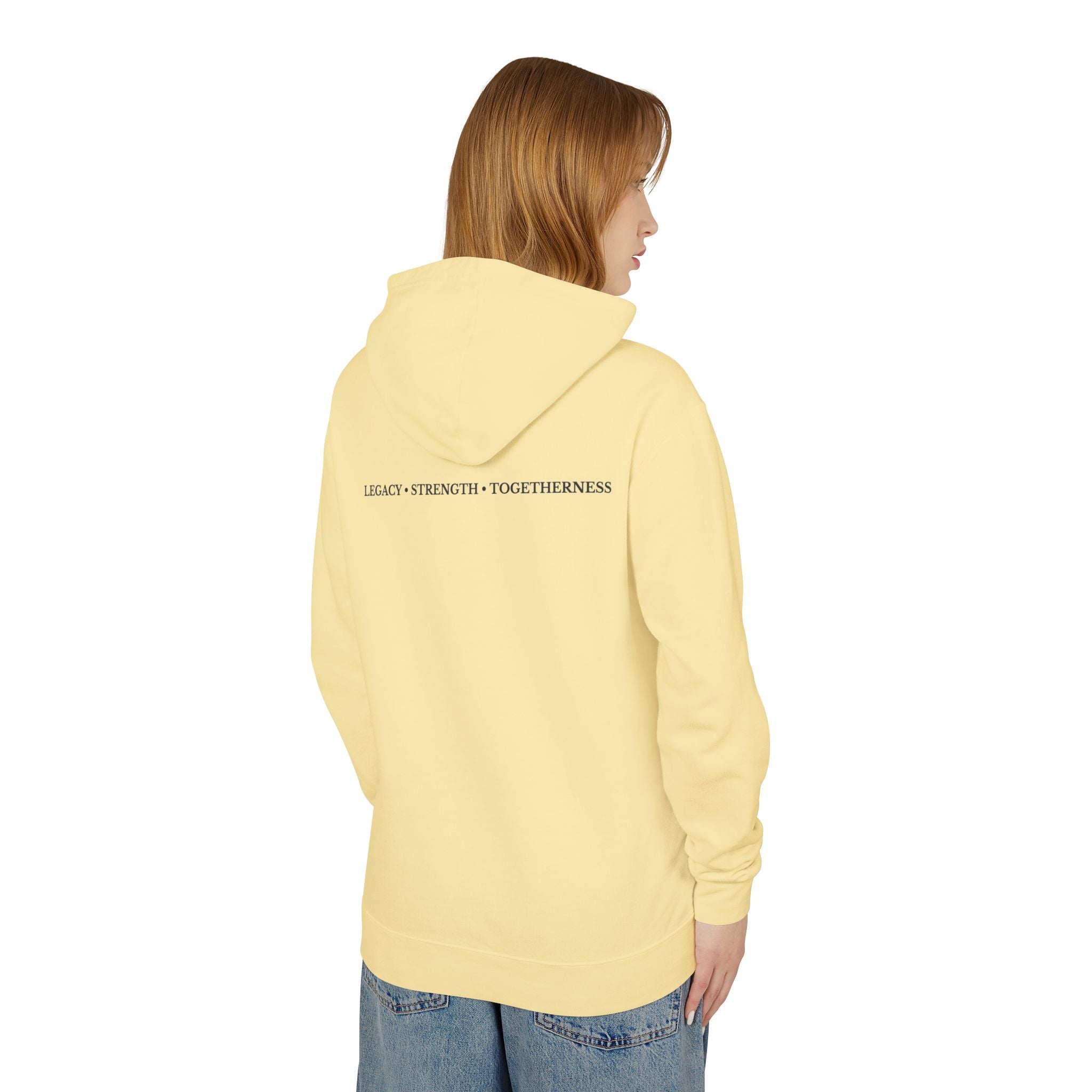 Always A Family Hoodie — Cozy Family Silhouette Pullover