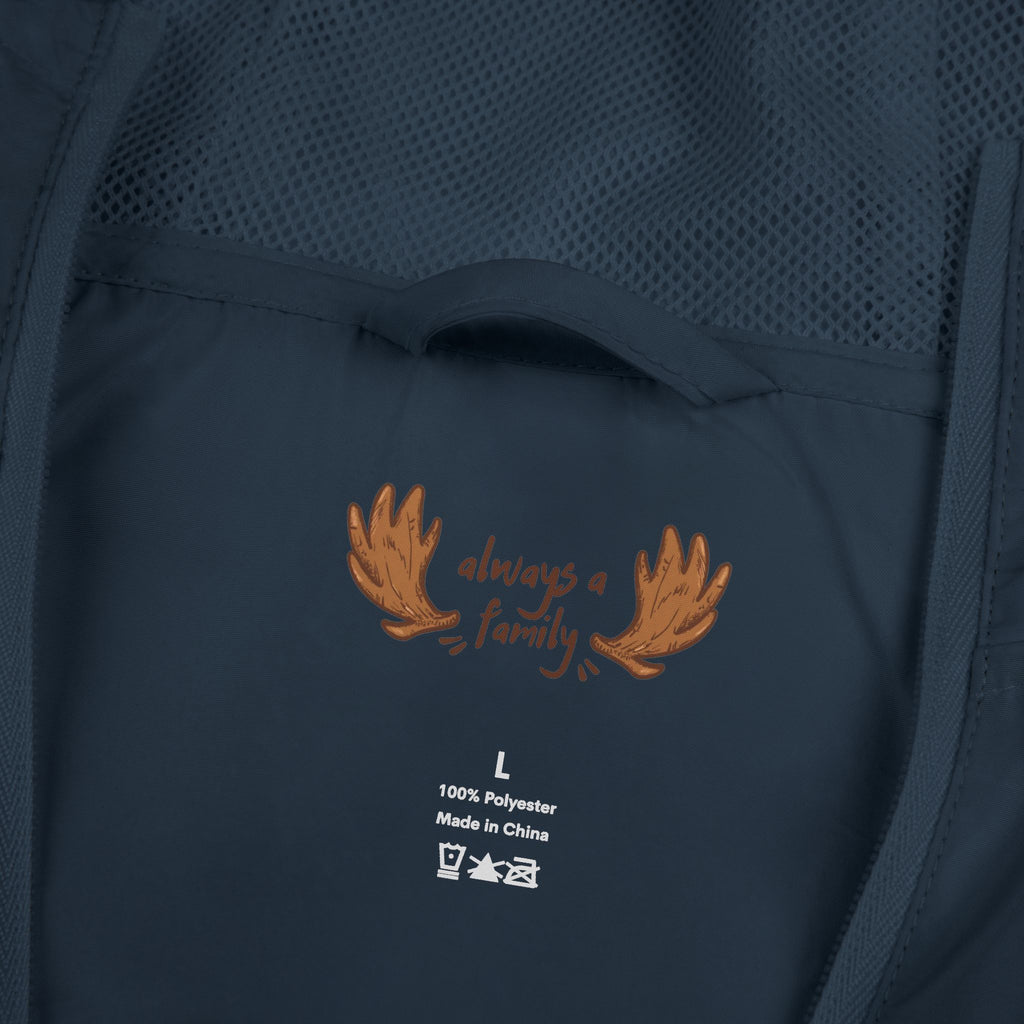 Red Heart Always a Family Windbreaker Jacket