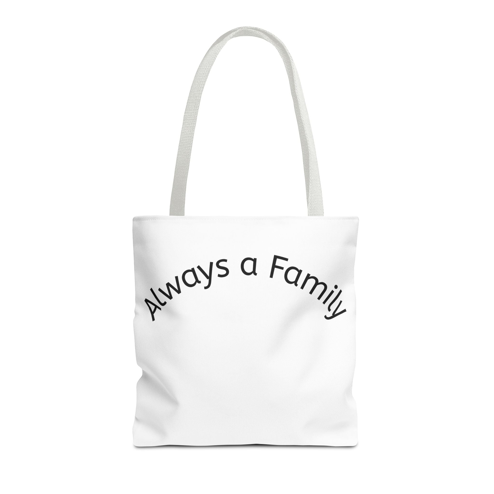 Tote — "Always a Family" Moose Antler Accent Tote Bag