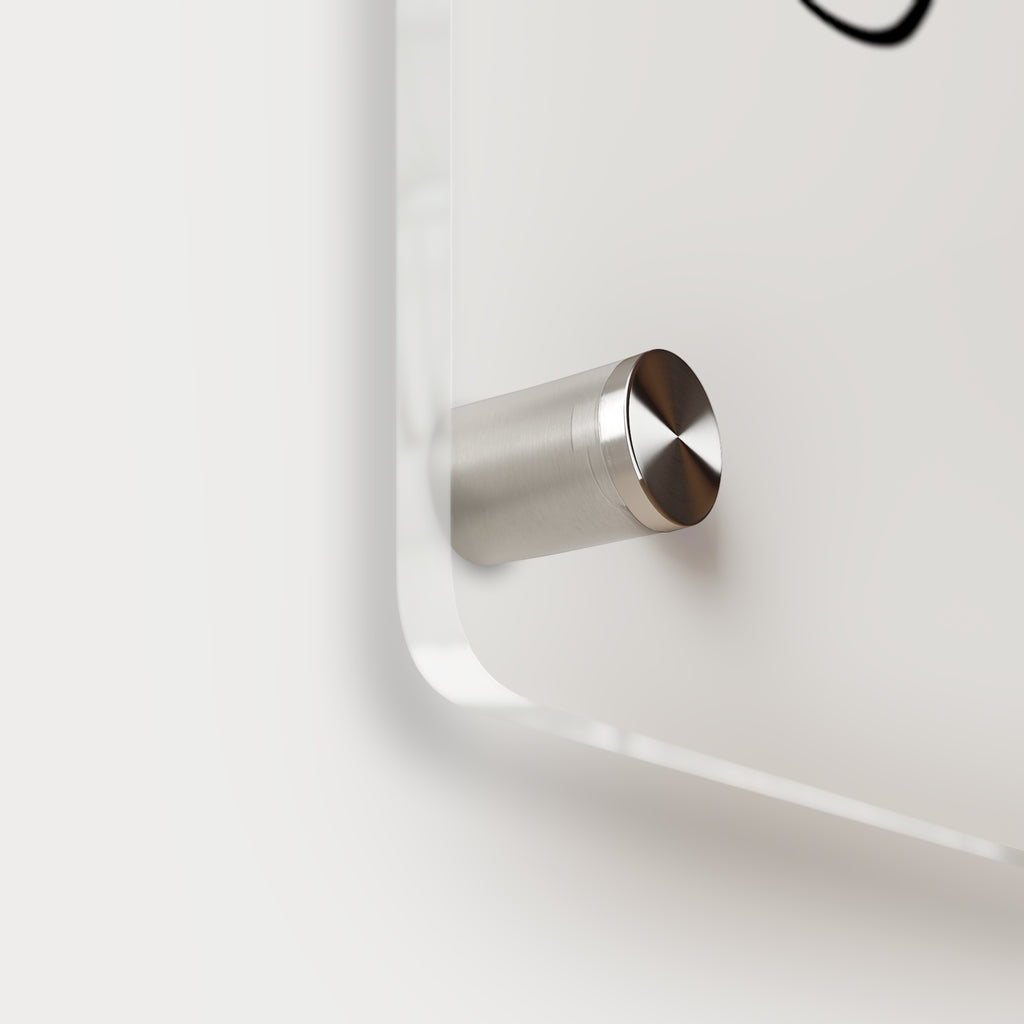 Acrylic Wall Art - "Always a Family" Modern Script Family Sign