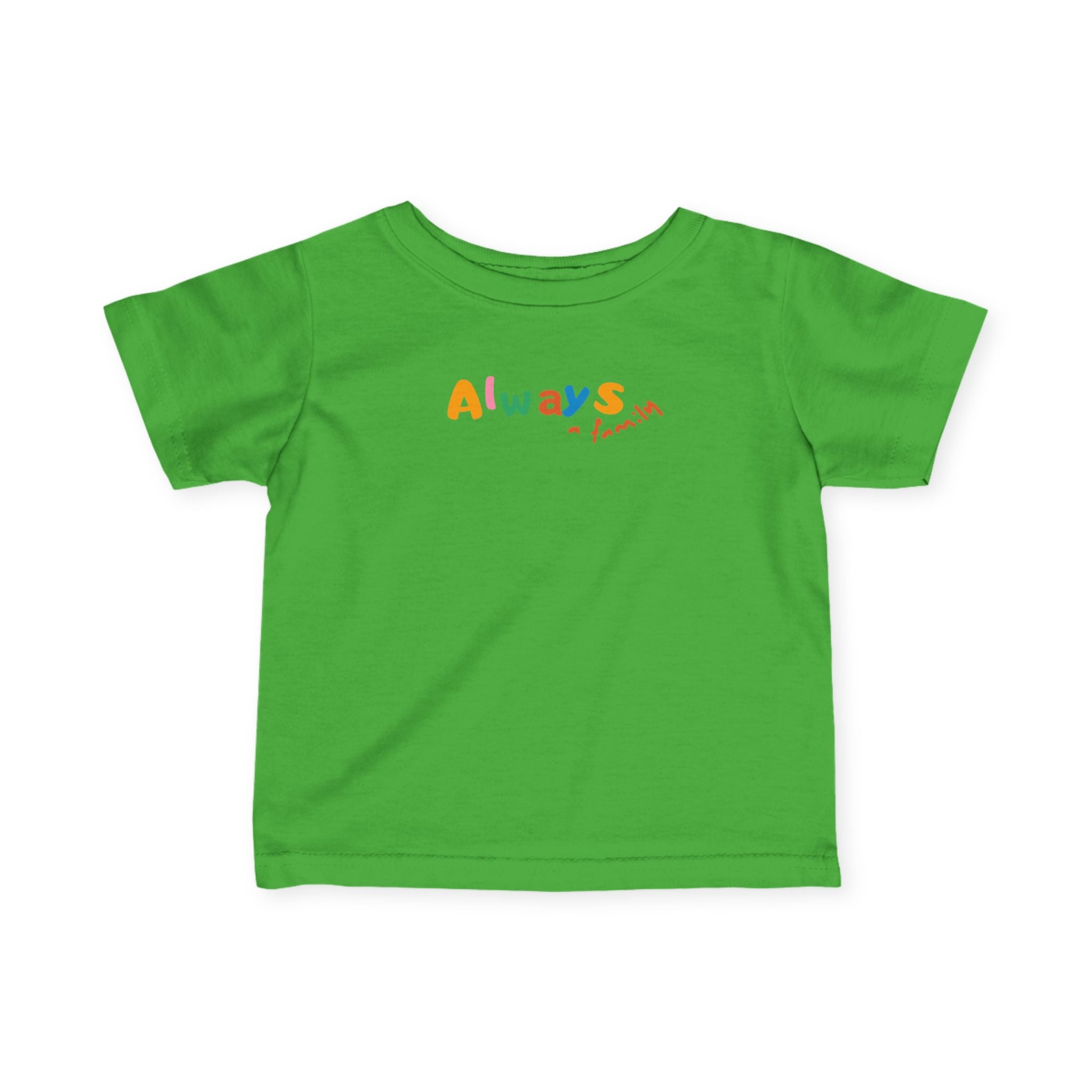 Infant Tee — "Always a Laugh" Colorful Playful Baby T‑Shirt