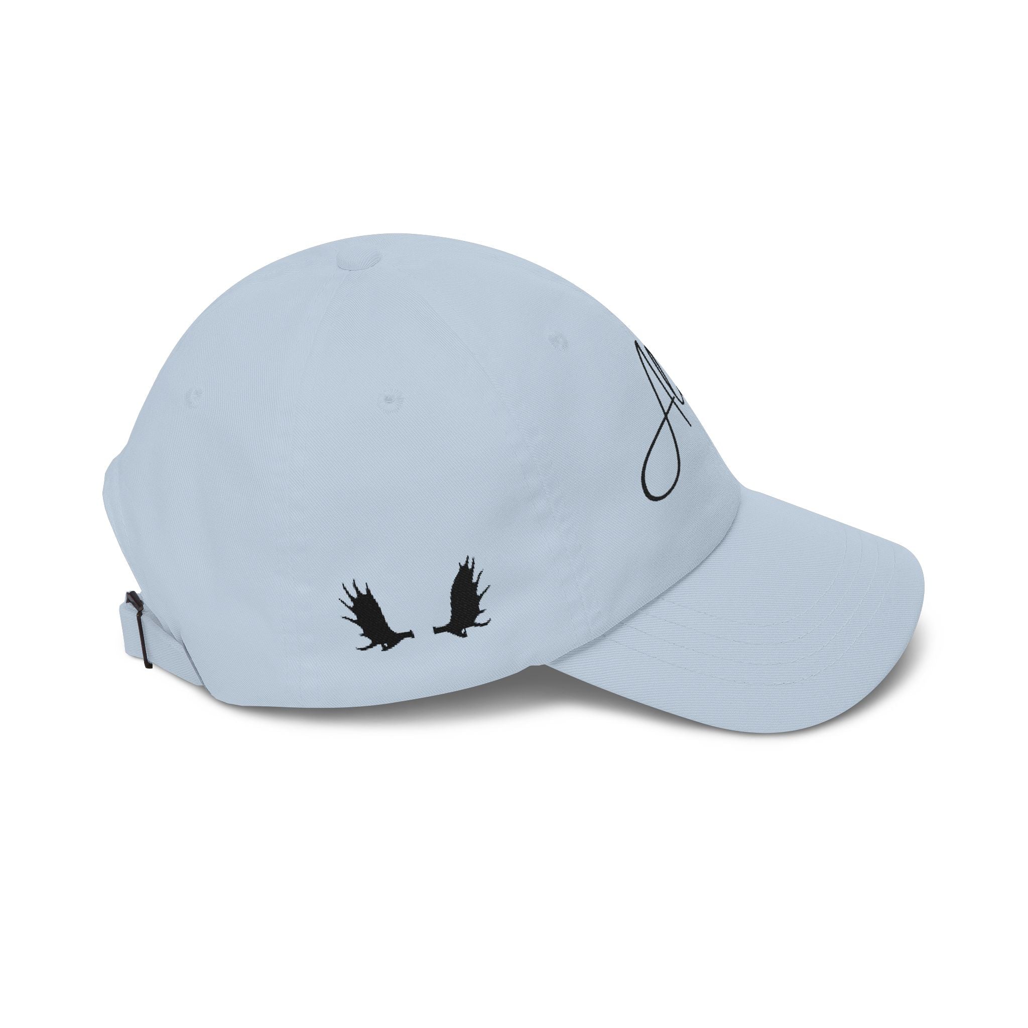 Always a Family Dad Cap – Minimal Script Embroidered Baseball Hat