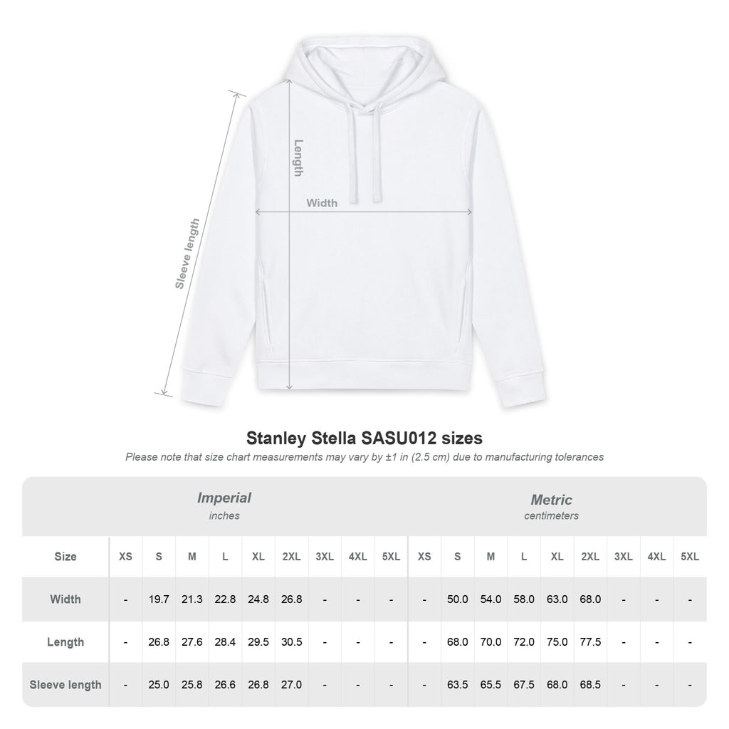 Unisex Organic Side Pocket Sounder Hoodie Christmas Style