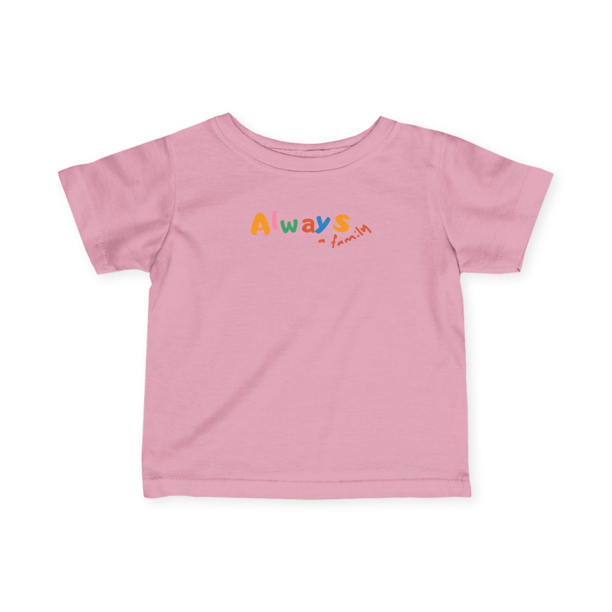 Infant Tee — "Always a Laugh" Colorful Playful Baby T‑Shirt