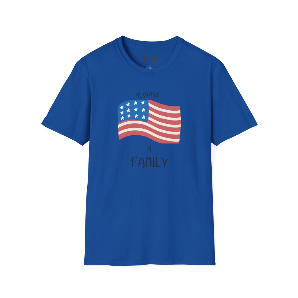 Always a Family Flag T-Shirt