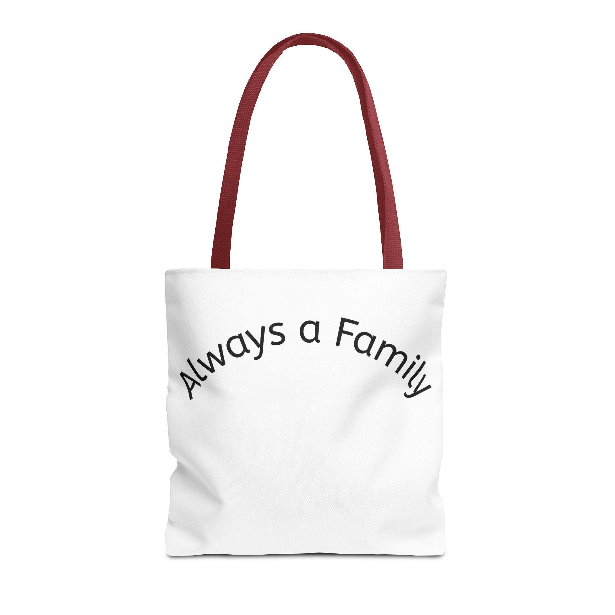 Tote — "Always a Family" Moose Antler Accent Tote Bag