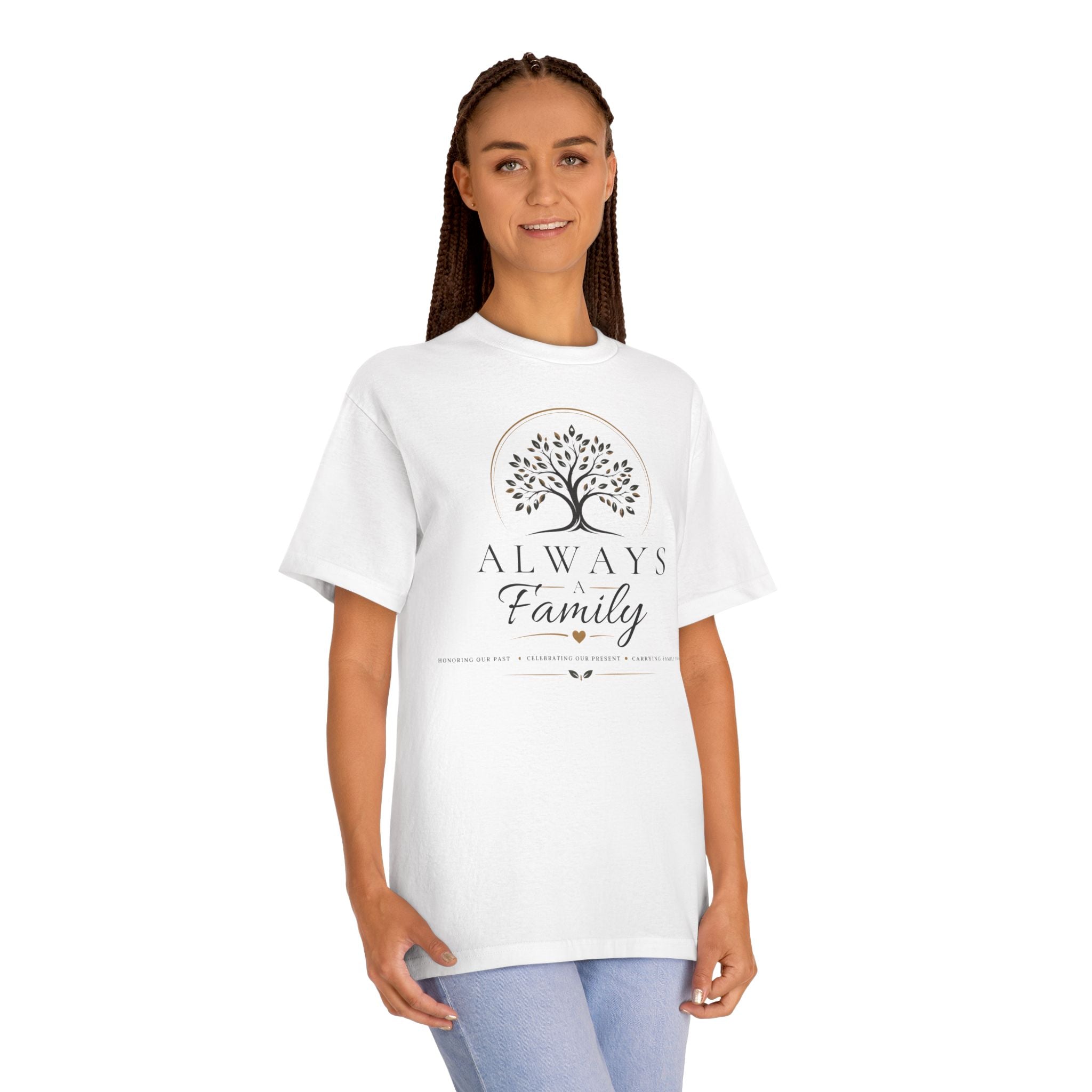 Family Tree T‑Shirt — "Always Family" Tribute Tee