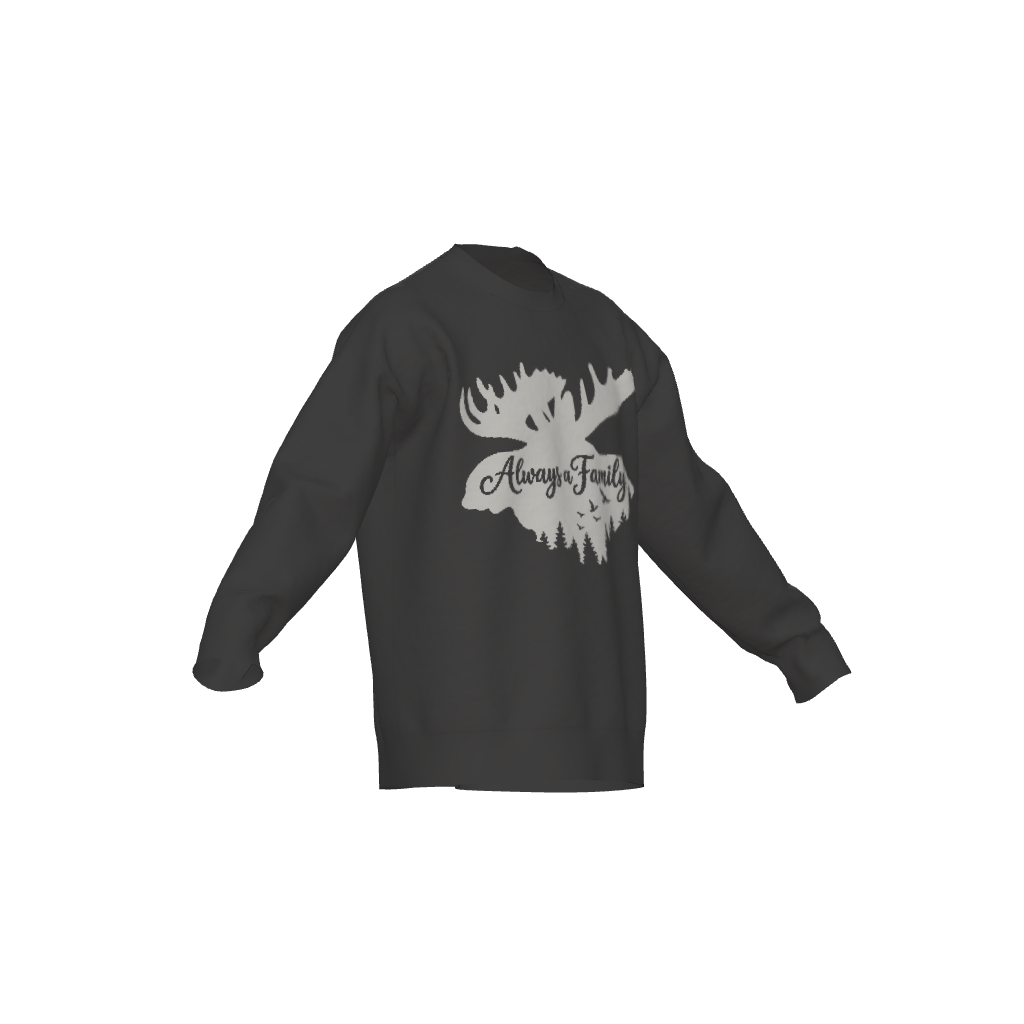 Unisex Crewneck Relaxed Fit Sweater