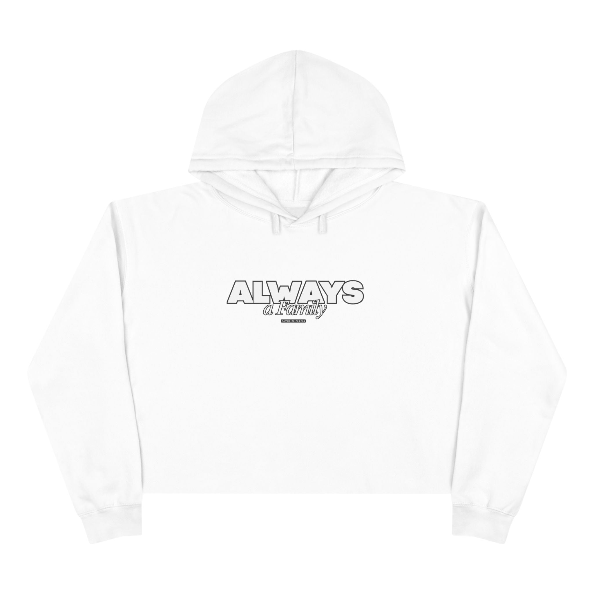 Always A Winner Cropped Hoodie — Favorite People