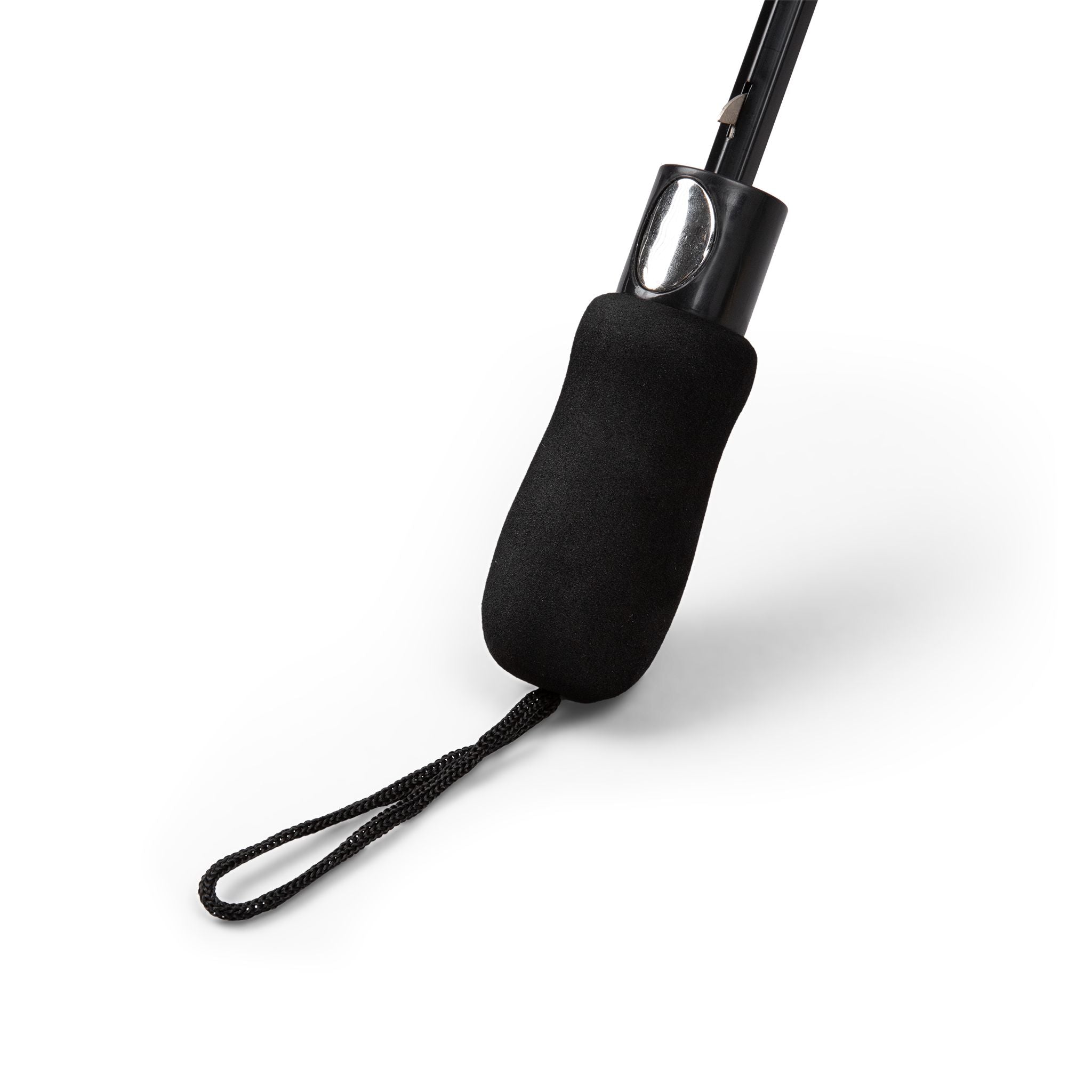 Compact Foldable Umbrella — "Always a family" Script Print, Semi-Automatic Travel Umbrella