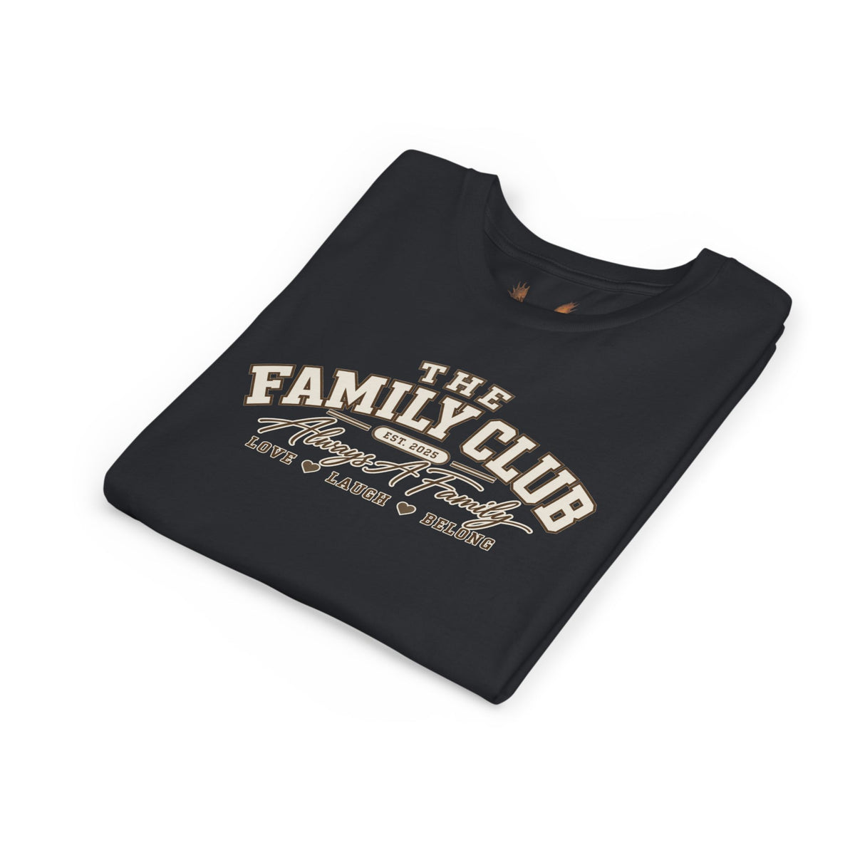 Youth Tee – "The Family Club" Always A Family Kids' Shirt