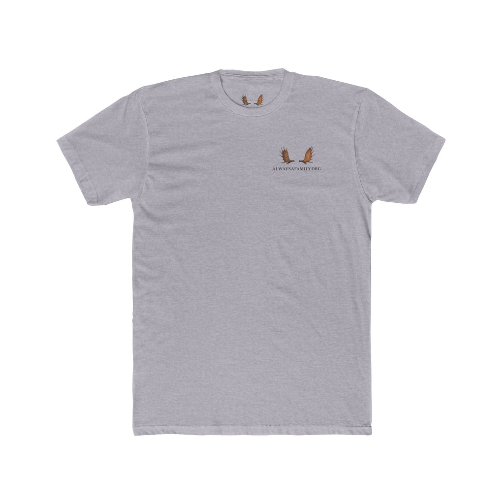 Always A Family T-Shirt — Antler Heart Logo Crew Tee