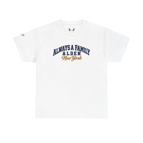 "Always a Family" Personalized Tee — TOWN shirt